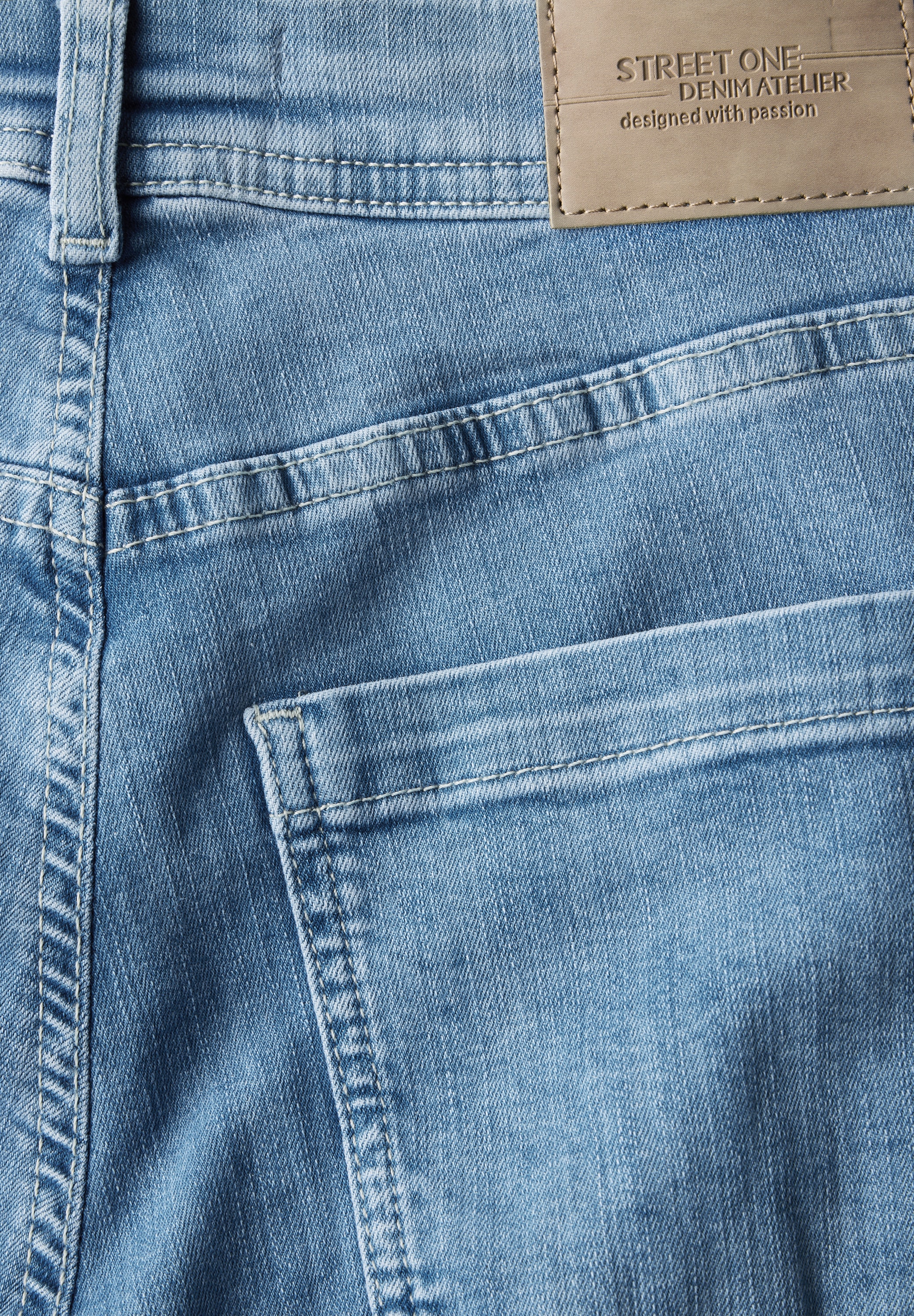 STREET ONE Comfort-fit-Jeans, High Waist