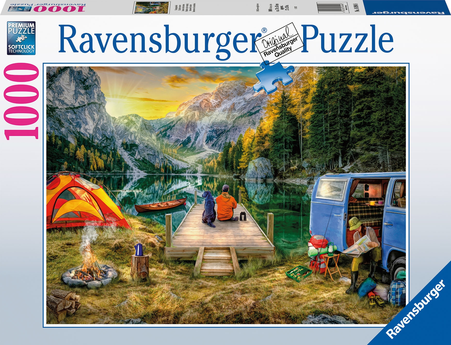 Ravensburger Puzzle »Campingurlaub«, Made in Germany, FSC® - schützt Wald - weltweit