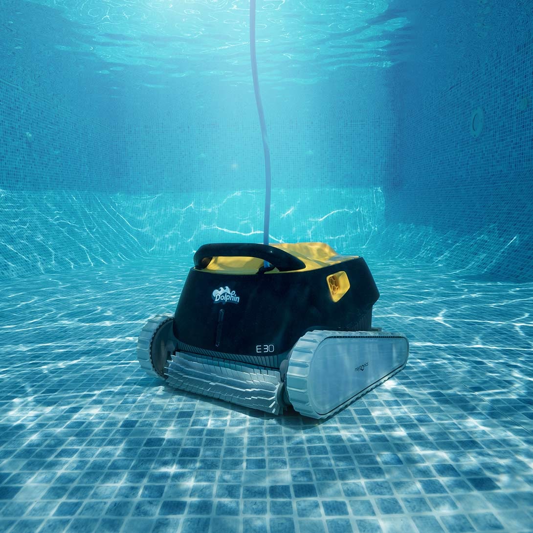 maytronics Poolroboter »Dolphin E30«, (Set), für Boden-/ Wand-/ Wasserlinienreinigung