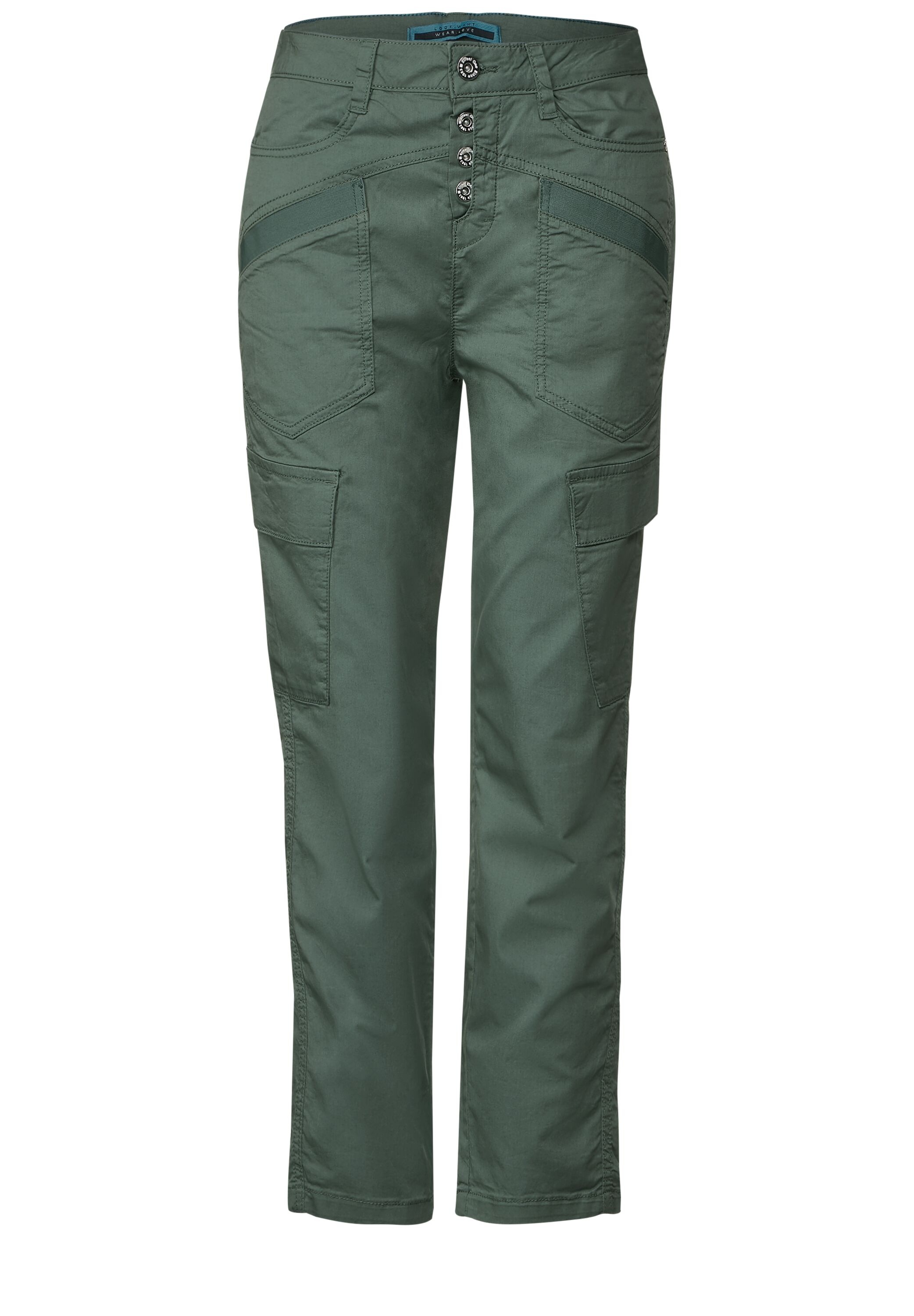 STREET ONE Cargohose, High Waist