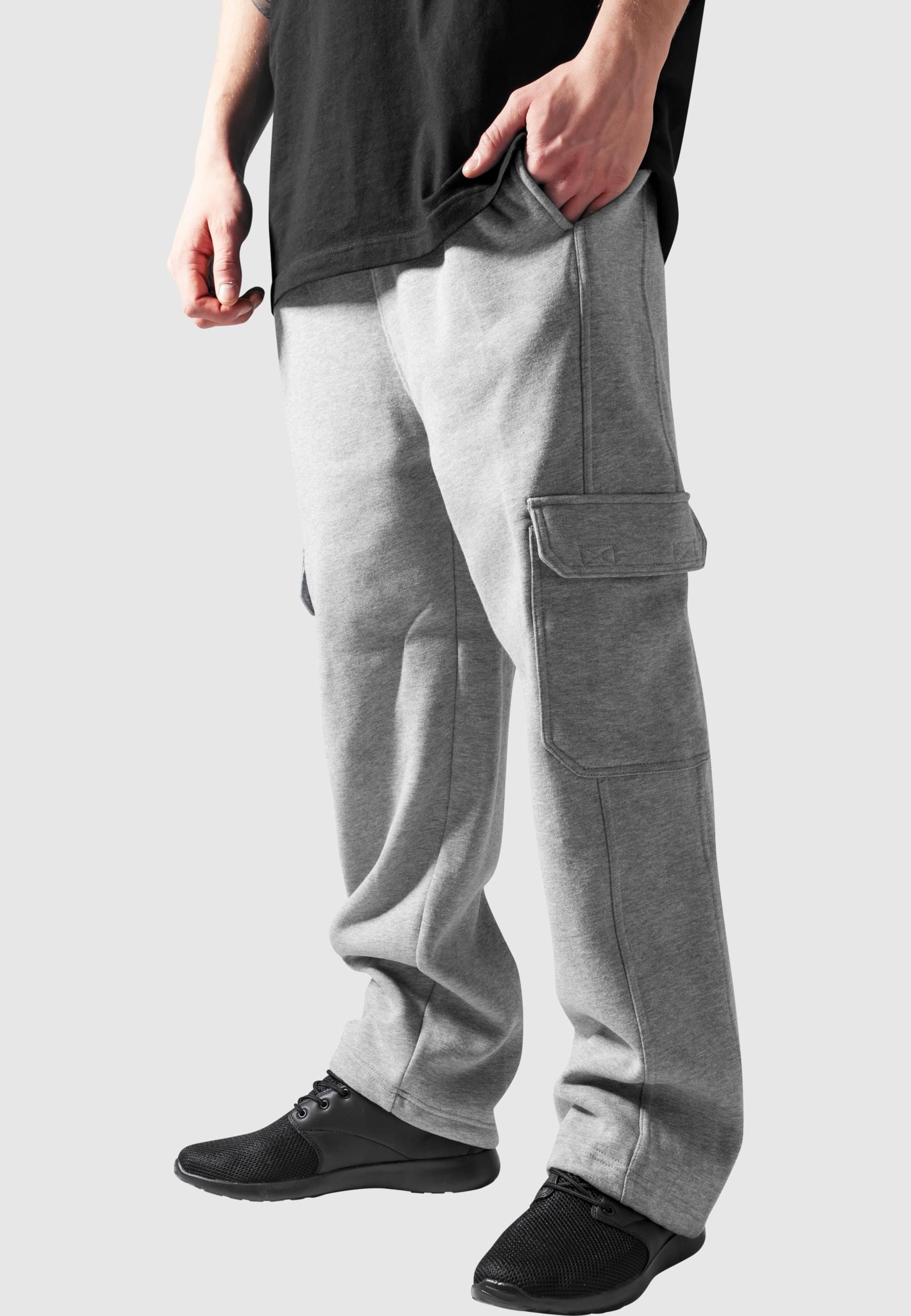 URBAN CLASSICS Cargohose »Urban Classics Herren Cargo Sweatpants«, (1 tlg.)