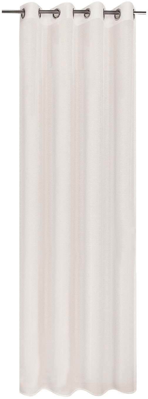 Gerster Gardine "Elena" Ösen 1 Stk. tlg. Ösenschal uni mit Ösen günstig online kaufen