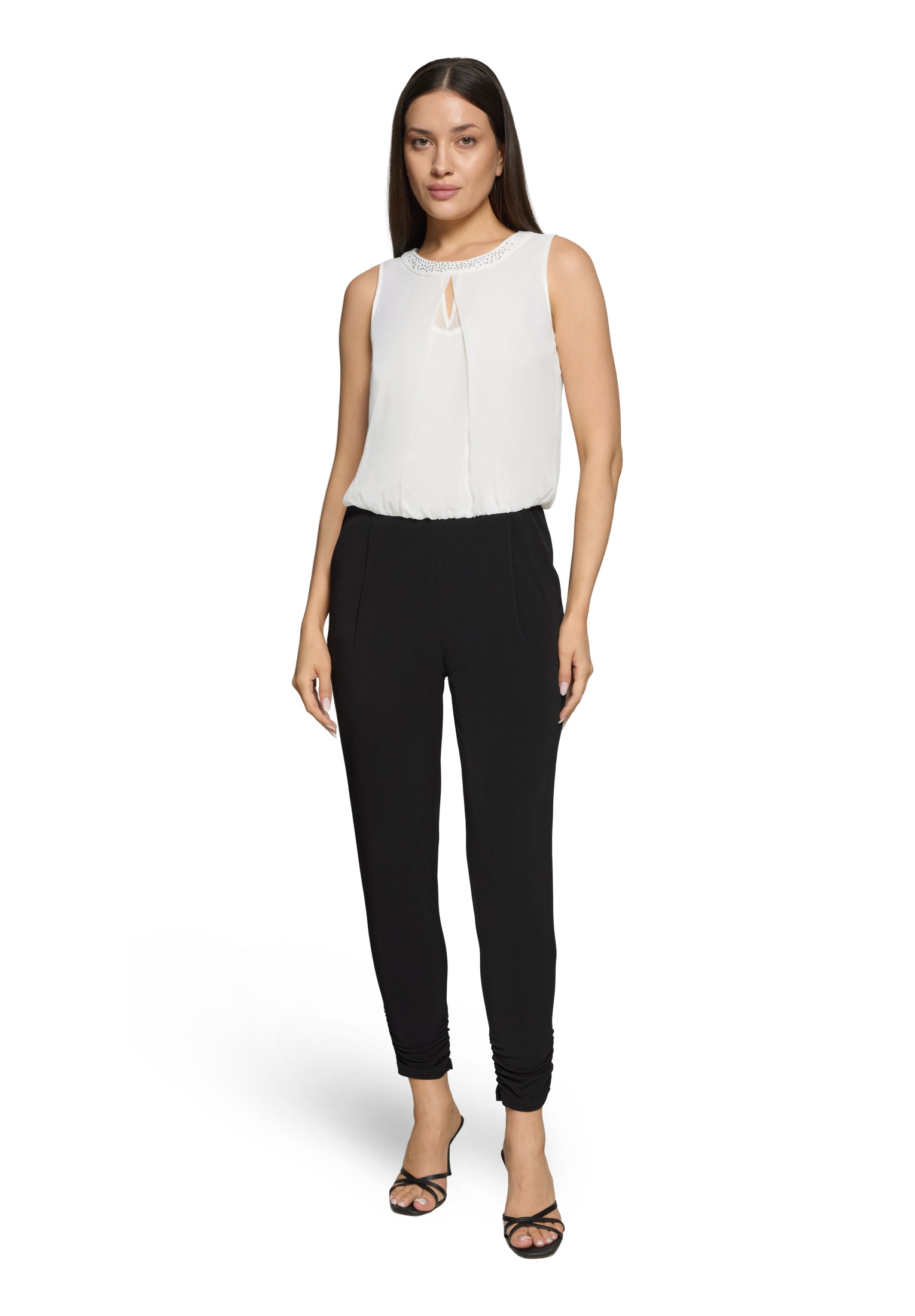 Vera Mont Overall "Damen Jumpsuit mit Cut-Outs" 1 Stk. tlg. Cut-Outs günstig online kaufen