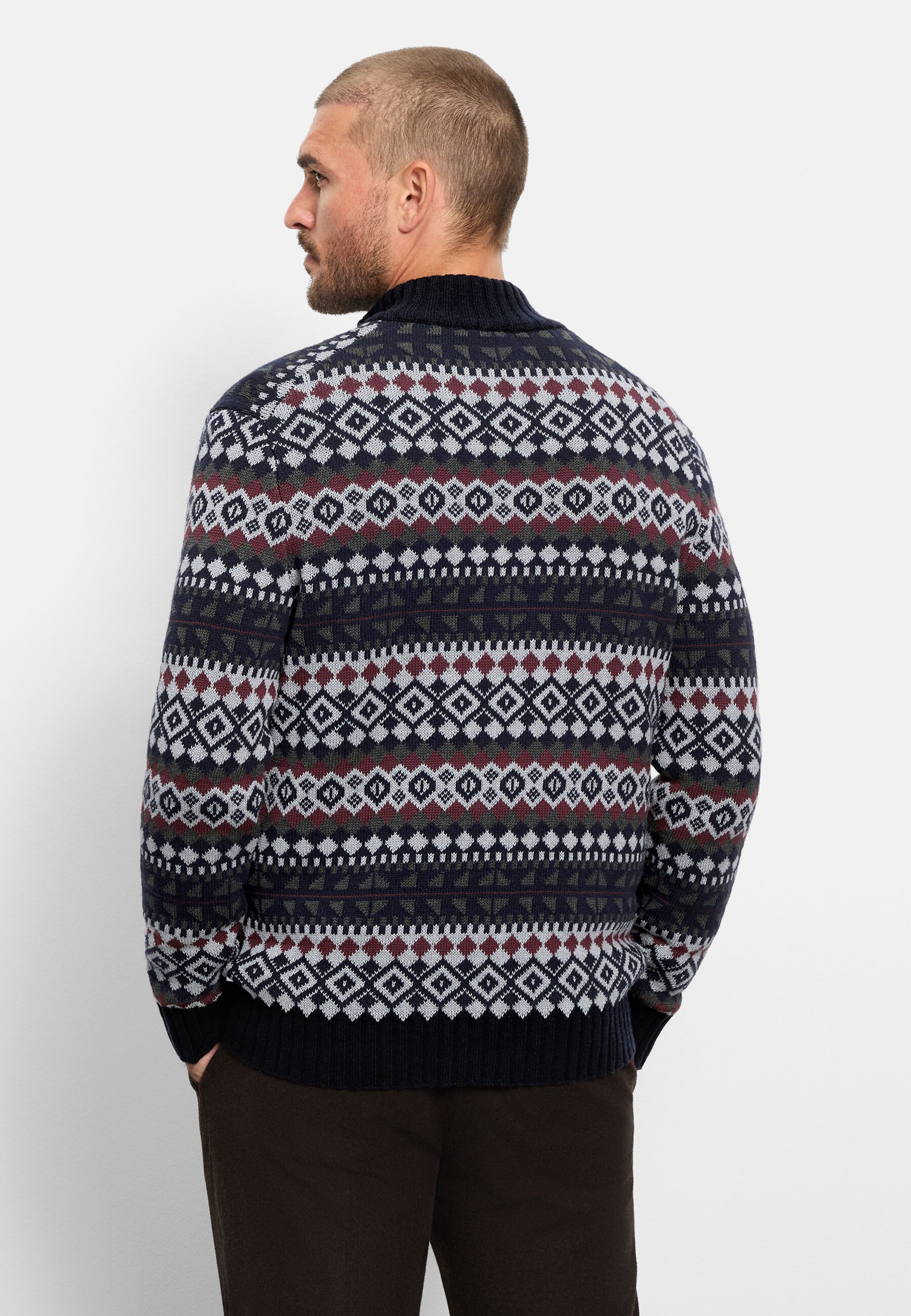 OLYMP Troyer »OLYMP Casual Strick, Troyer«