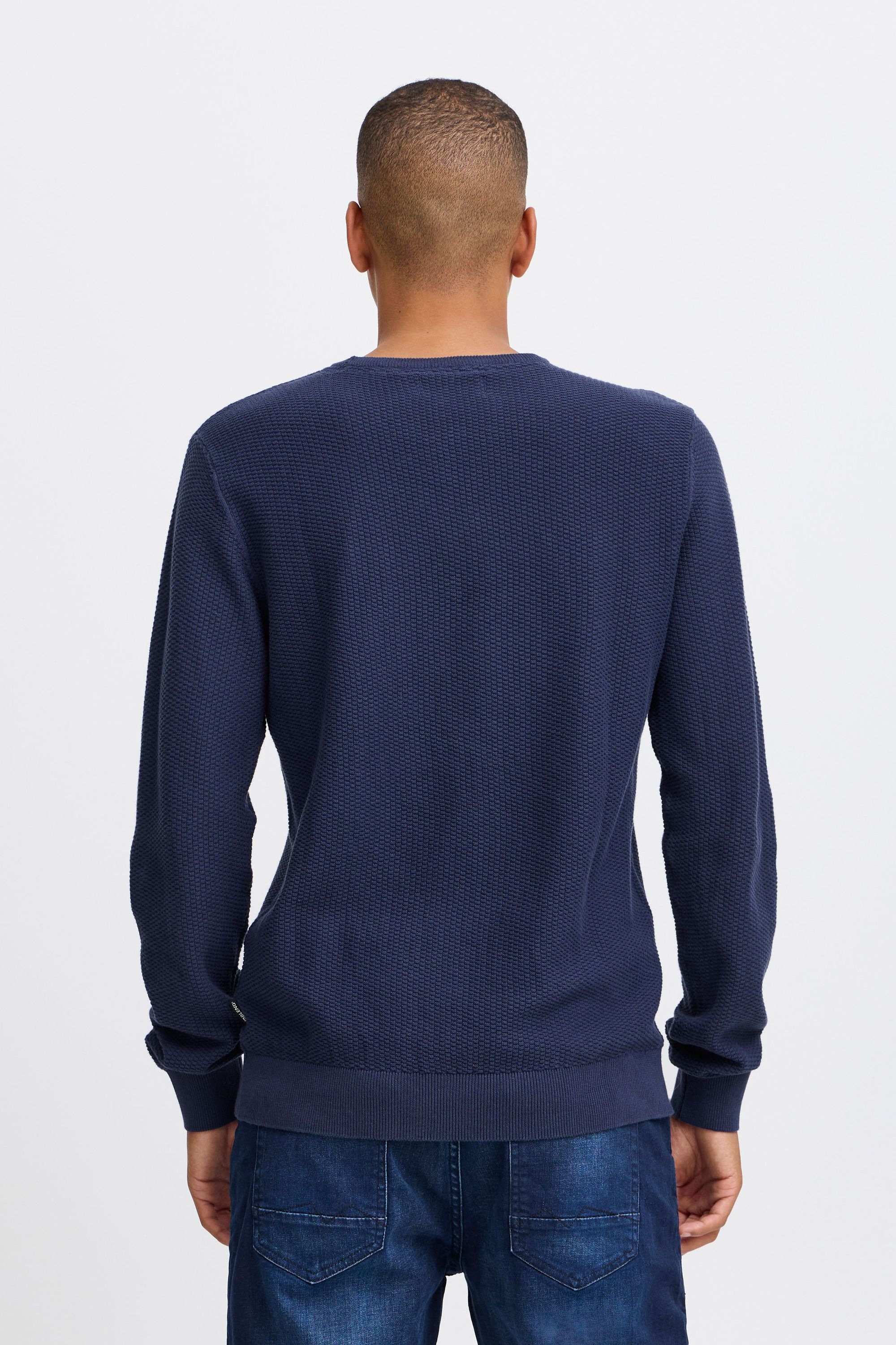 BLEND Strickpullover BHPullover Knit Sweater Blue XXL 3