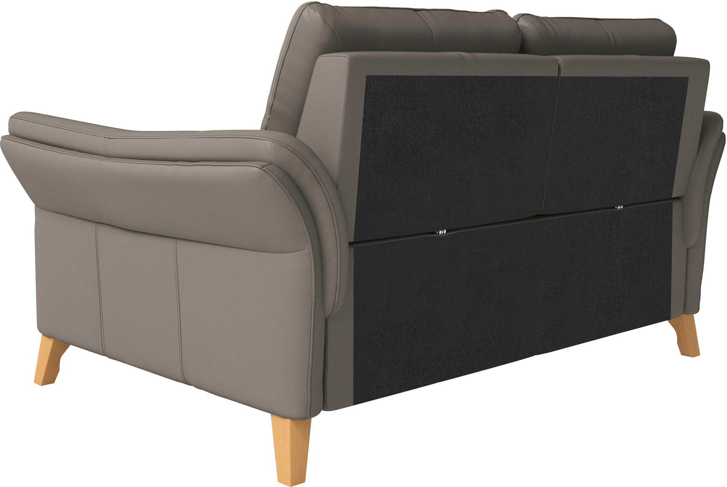 sit&more 3-Sitzer »Göteborg«, inklusive Sitztiefenverstellung und Federkern