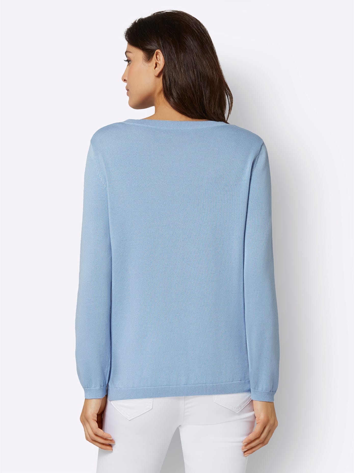 Inspirationen V-Ausschnitt-Pullover »Pullover«