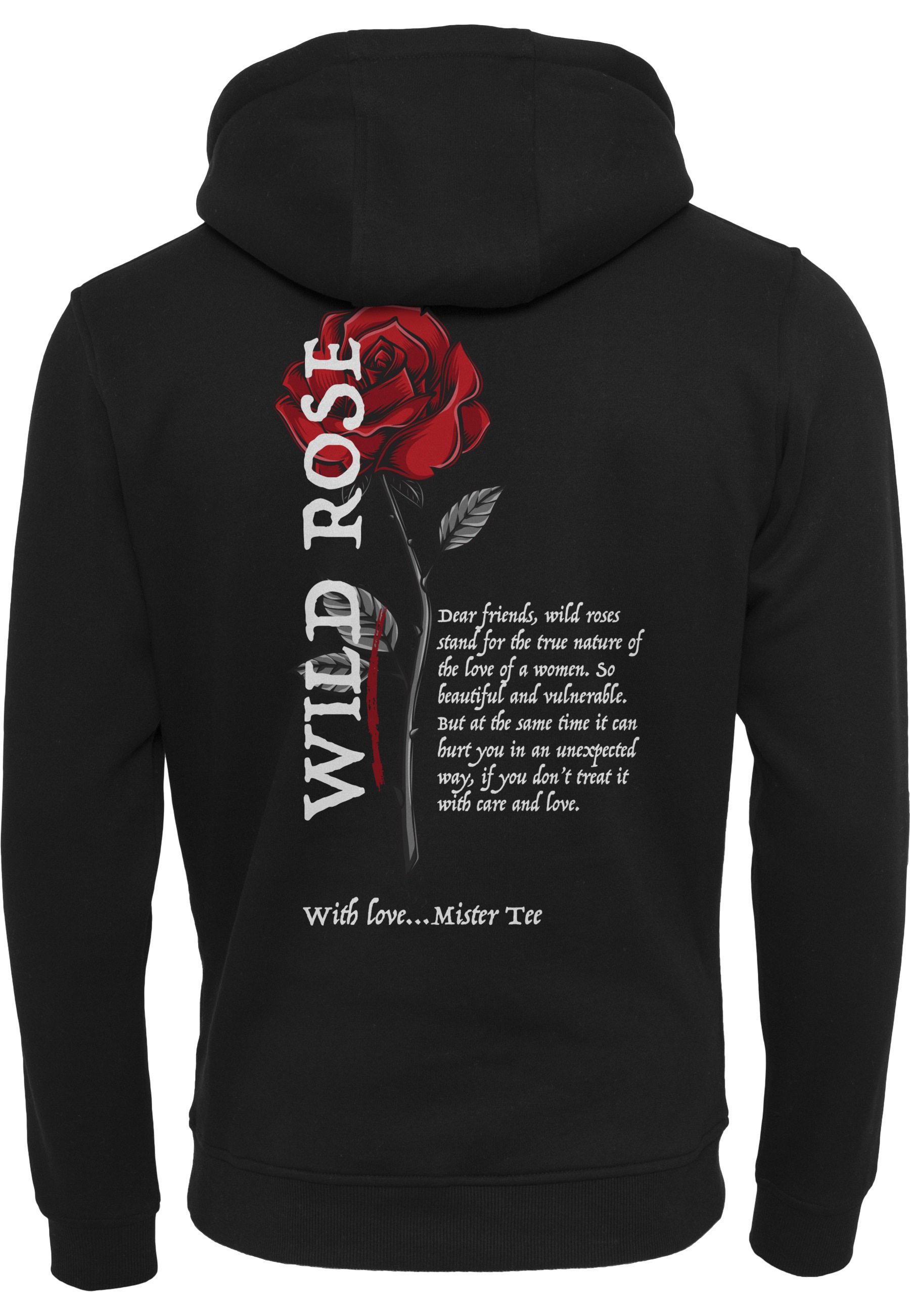 MisterTee Kapuzenpullover »MisterTee Herren Wild Rose Hoody« 1 Stk.