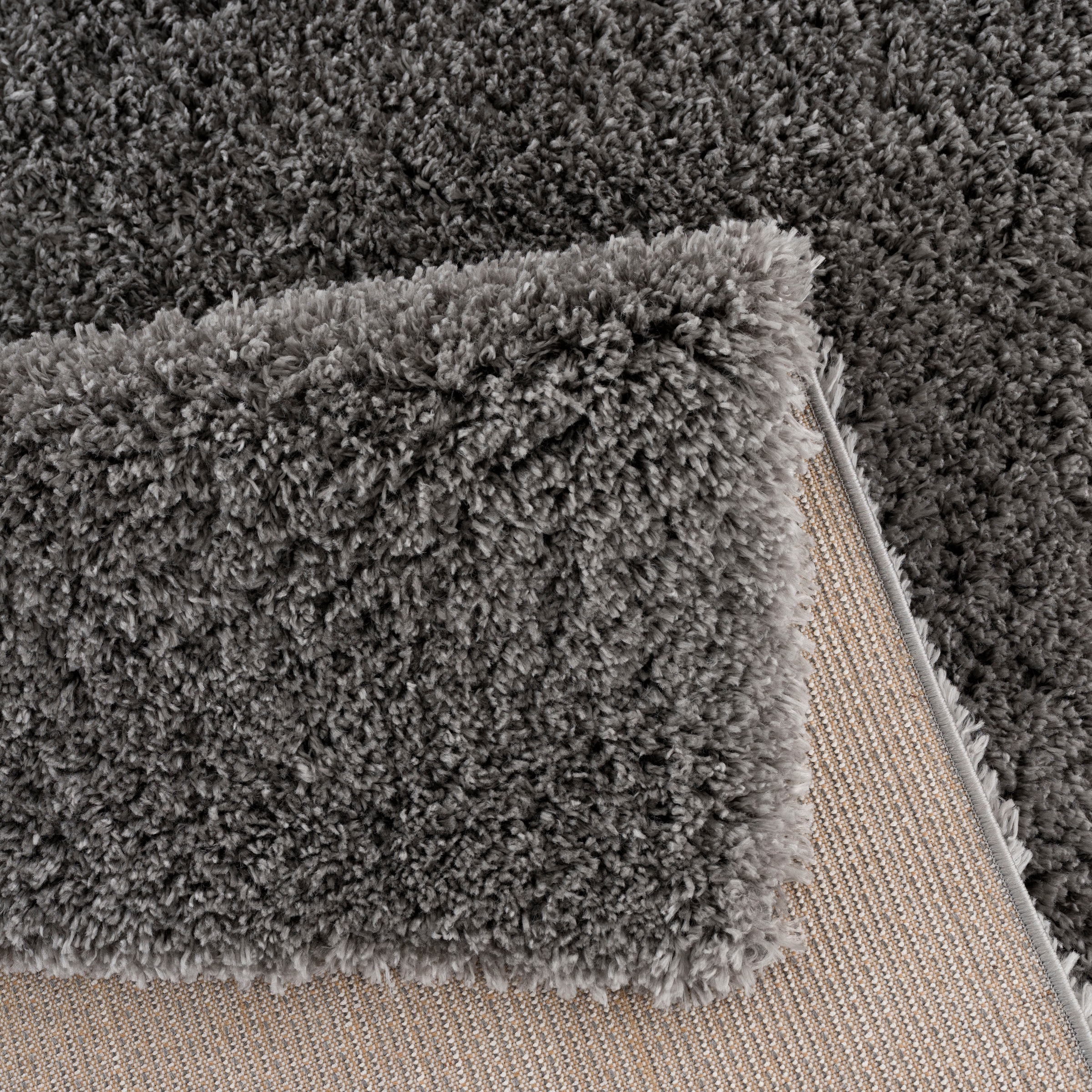 Thumbnail - Sanat Hochflor-Teppich "Porto", rechteckig, 45 mm Höhe, Wohnzimmer, Langflor, Shaggy, auch als Läufer