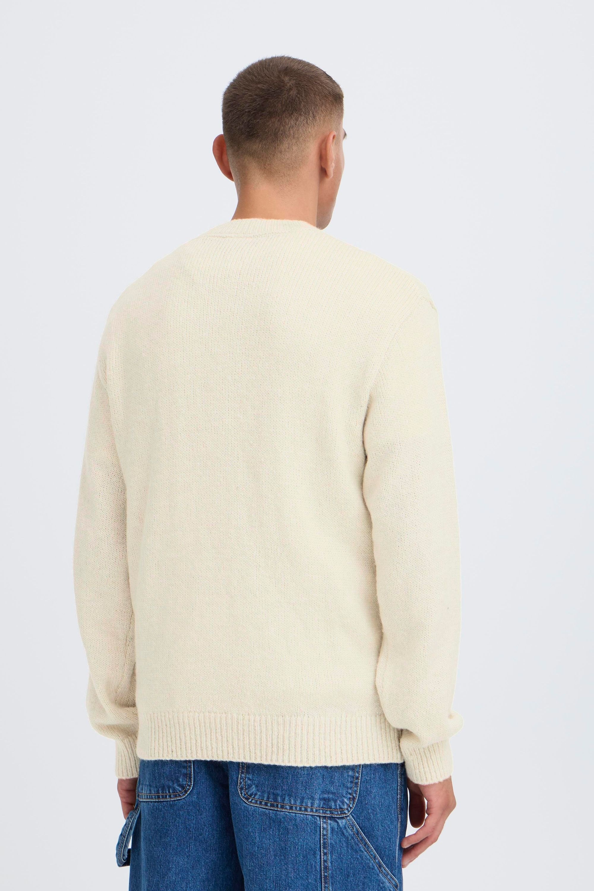 !Solid Strickfleece-Pullover »Strickpullover SDHamdani«