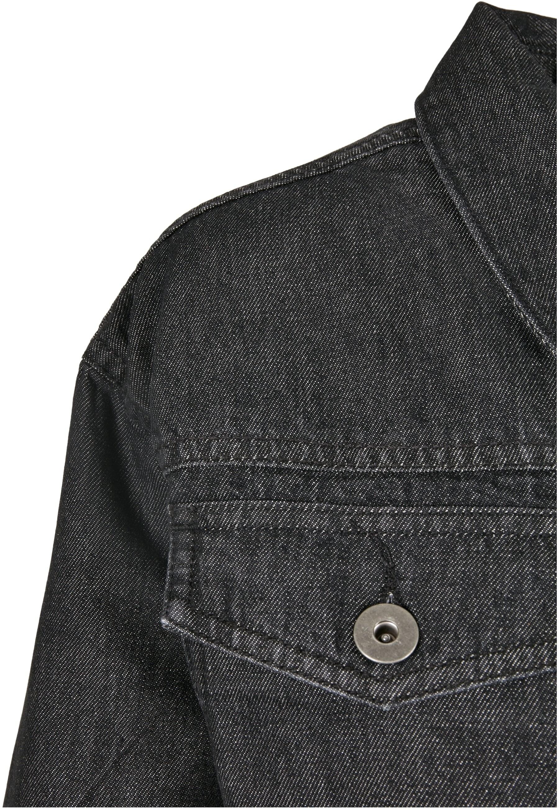 URBAN CLASSICS Allwetterjacke »Urban Classics Damen Ladies Short Oversized Denim Jacket«, (1 St.), ohne Kapuze