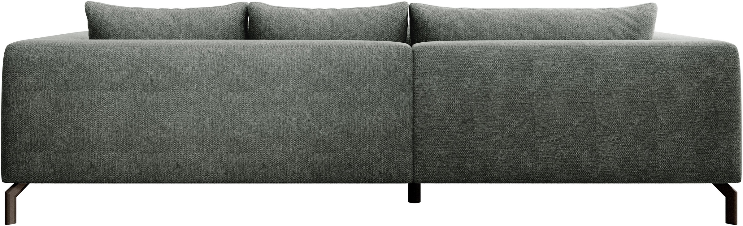 Thumbnail - Home affaire Ecksofa "Cross, mit softem Sitz, L-Form, wendbare Zierkissen, Breite 284 cm" Couch mit vielen Kissen, styli...