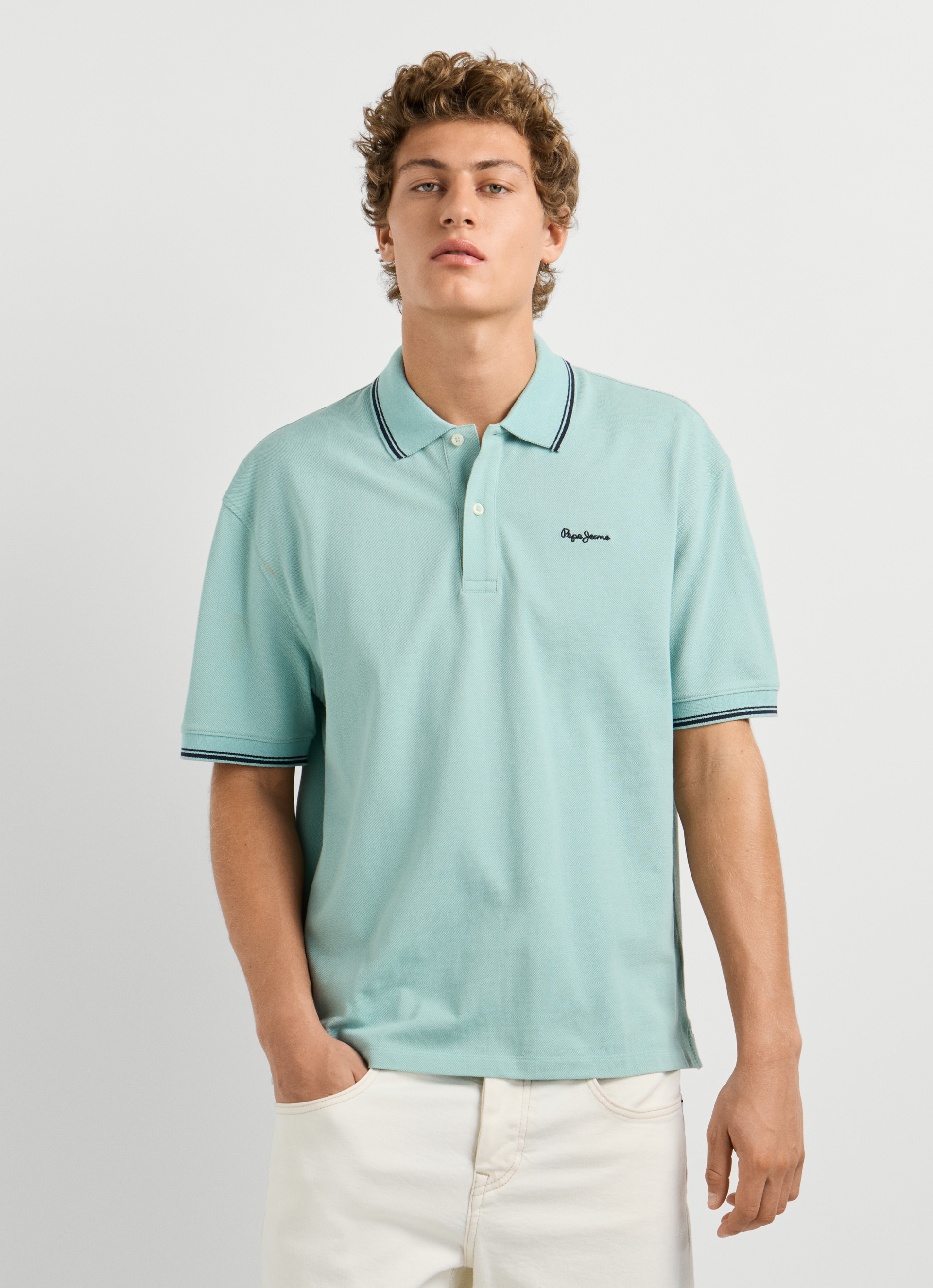 Pepe Jeans Poloshirt »MATTHEW« aus Baumwoll-Piqué