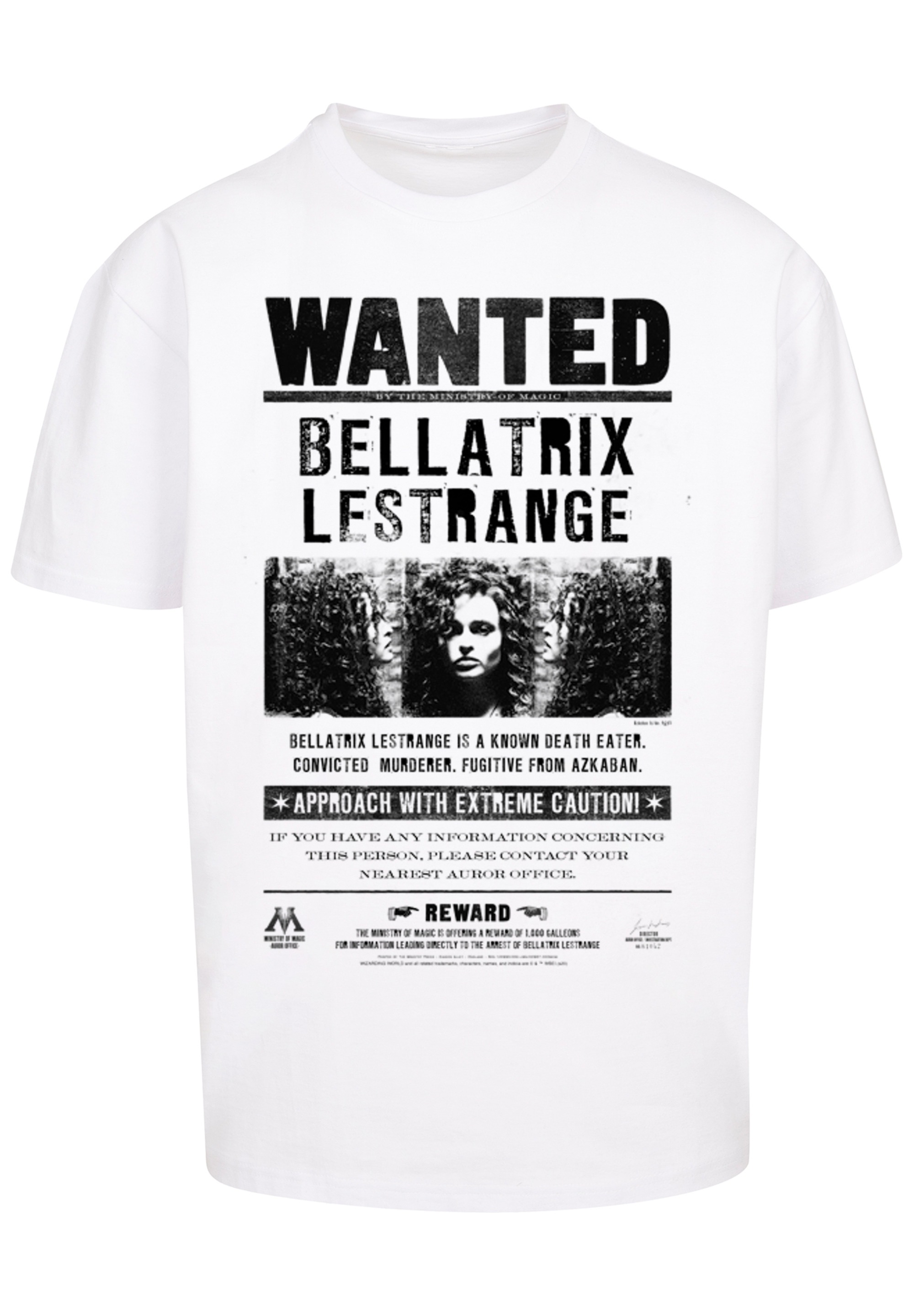 F4NT4STIC T-Shirt »Harry Potter Bellatrix Lestrange Black«, Print
