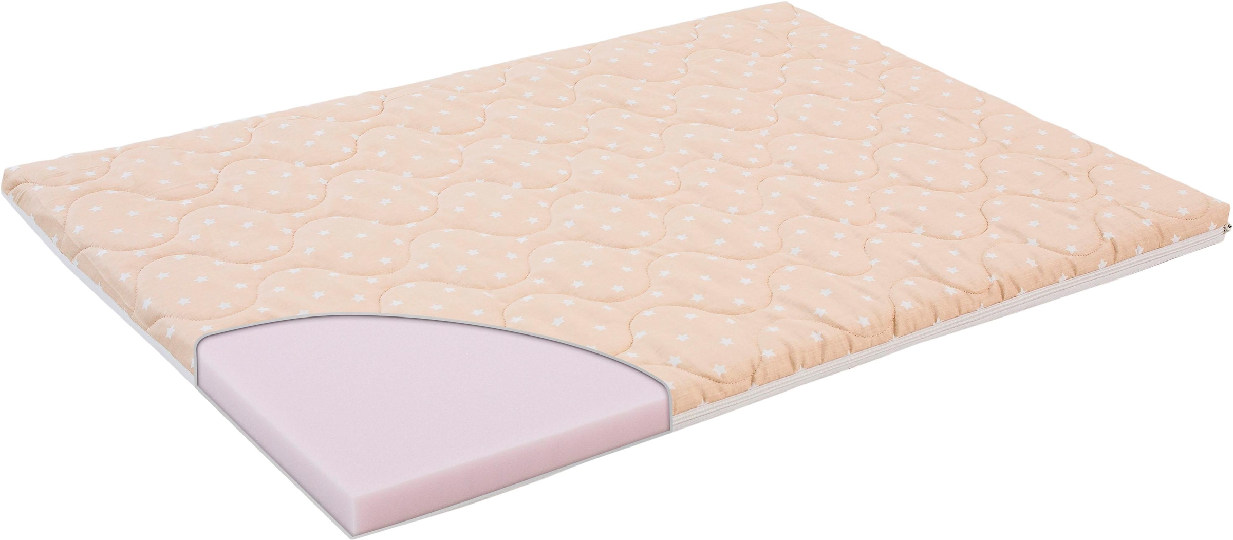 Träumeland Babymatratze "Laufgittermatratze Basic" 5 cm hoch 1 Stk. tlg. eckig