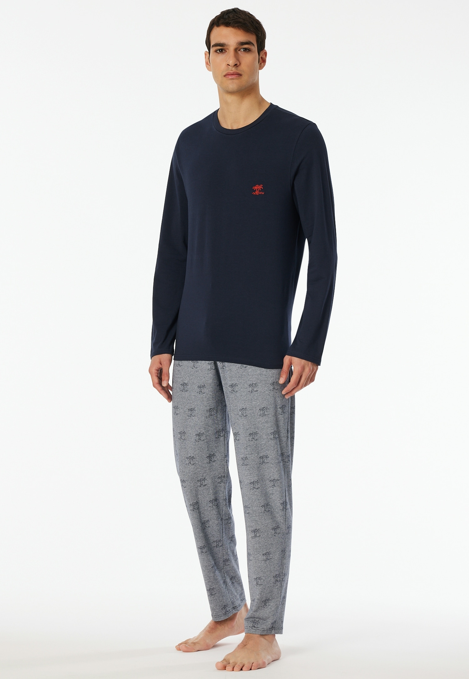 Schiesser Schlafanzug "95/5" 2 Stk. tlg., Sehr elastisches Material für meh günstig online kaufen