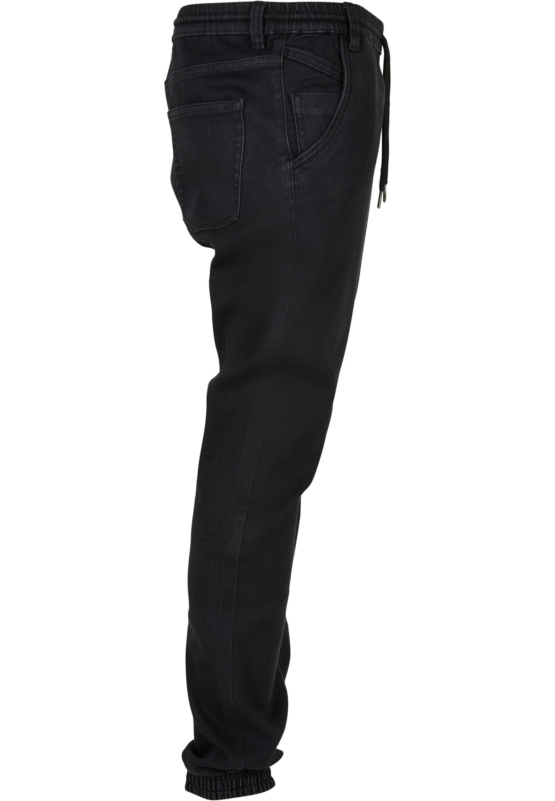 URBAN CLASSICS Bequeme Jeans »Urban Classics Herren Knitted Denim Jogpants«, (1 tlg.)