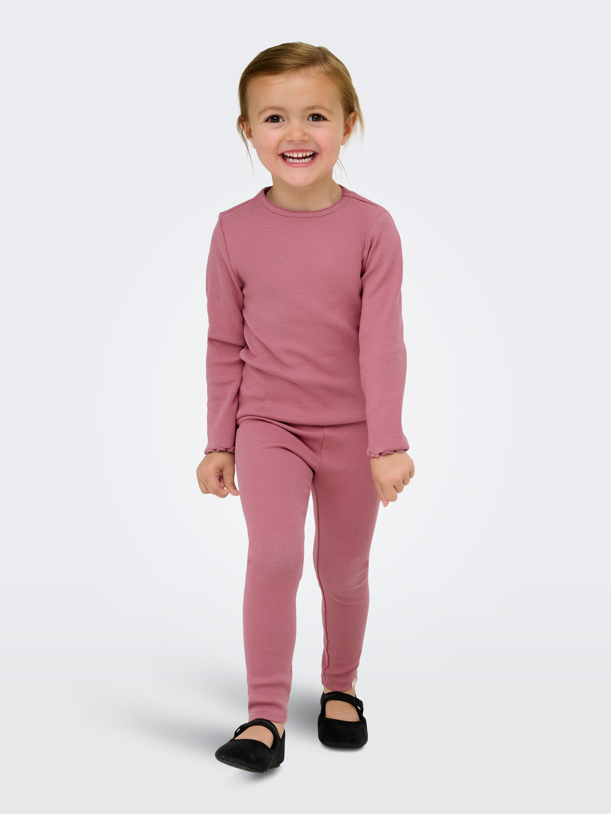 KIDS ONLY Leggings »KMGTRINNY SOLID LEGGING JRS NOOS«  Baumwollmischung, figurbetont
