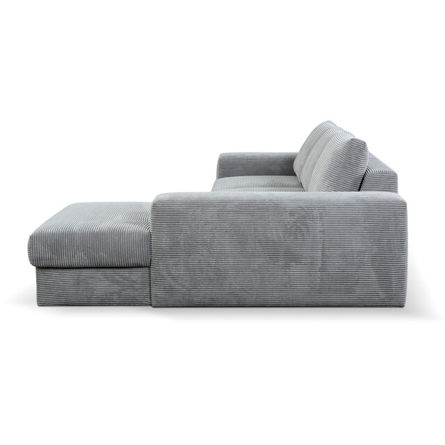 WERK2 Ecksofa »Rozzana«, Design Ecksofa mit hohem Komfort in trendig-weichem  Cord & Breitcord | BAUR