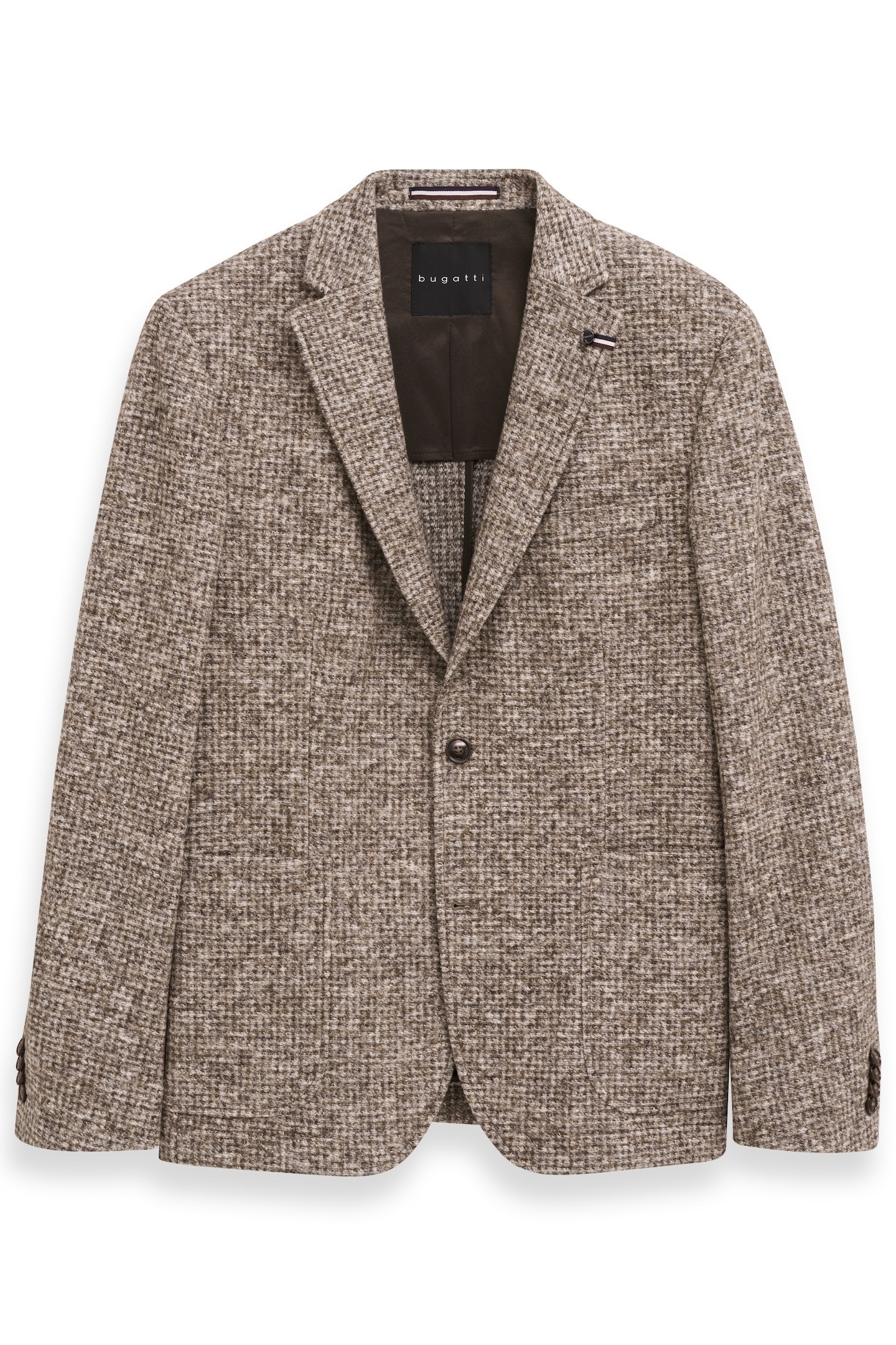 Thumbnail - bugatti Sakko "Modern Fit" Jersey mit Stretch mit Klein-Dessin