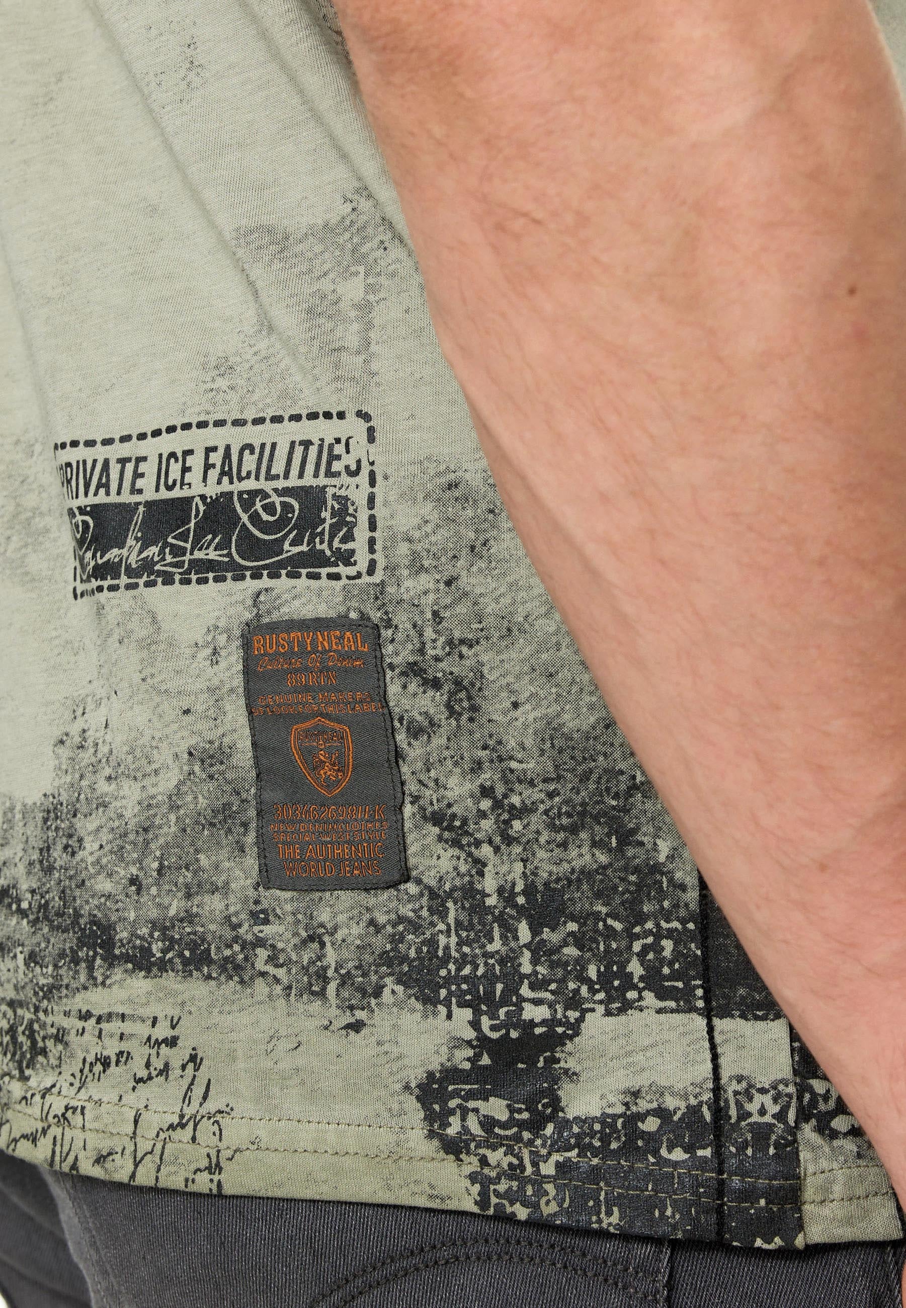 Rusty Neal T-Shirt, im Used-Look