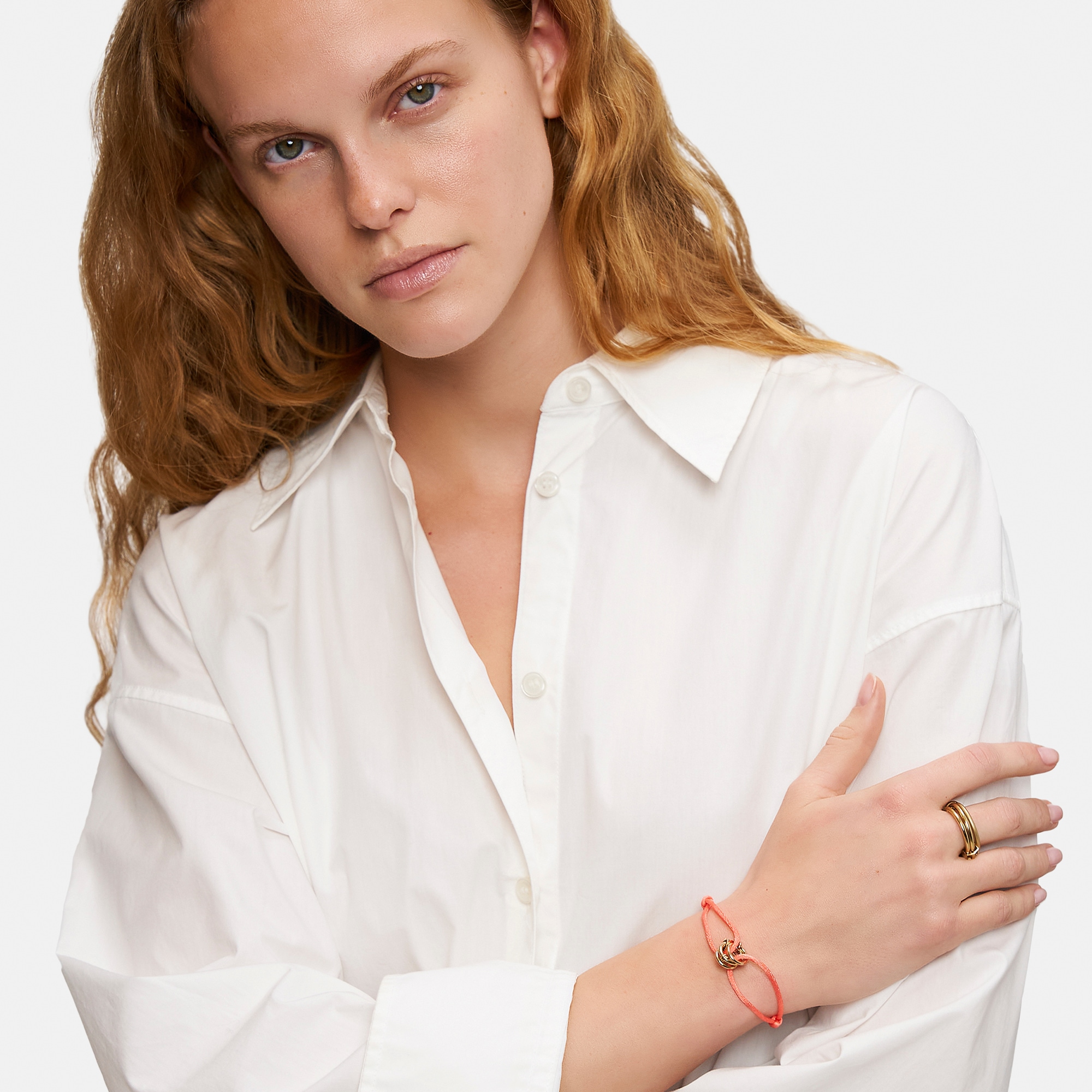 Liebeskind Berlin Armband »Schmuck Geschenk Edelstahl Textil Armkette The D-Link Mini«