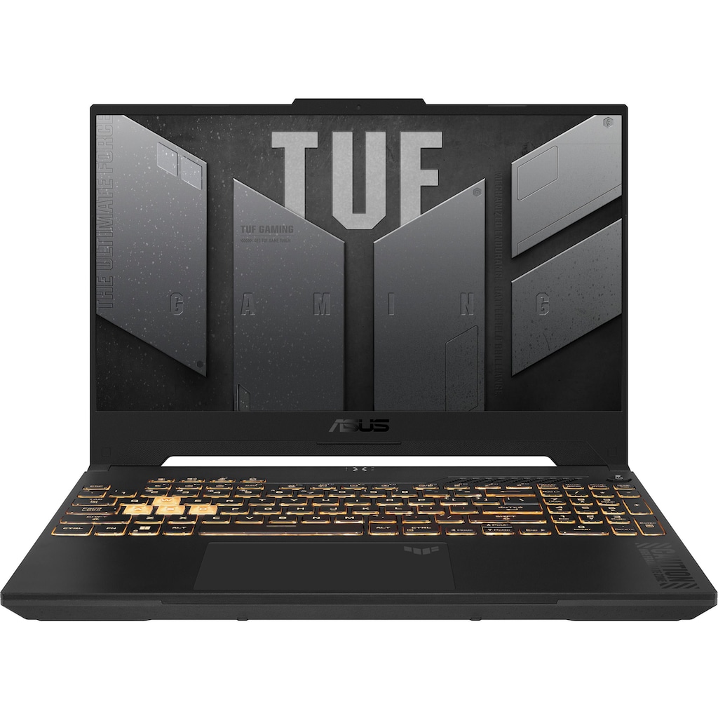 Asus Gaming-Notebook »TUF Gaming 15 Laptop, Full HD IPS-Display, 16 GB RAM, Windows 11 Home,«, 39,6 cm, / 15,6 Zoll, Intel, Core i7, GeForce RTX 4050, 1000 GB SSD, FX507ZU4-LP114W