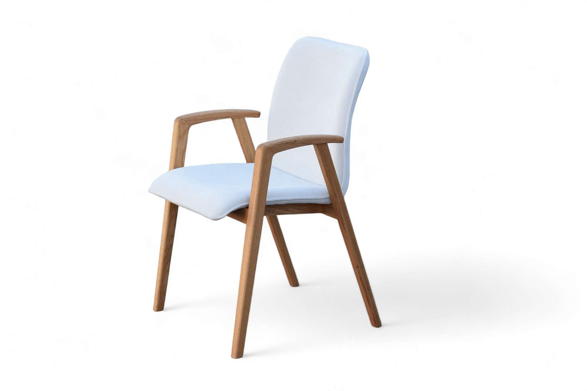 Thumbnail - Home affaire Armlehnstuhl "Loreen Esszimmerstuhl, Polsterstuhl, Designstuhl" (Set) 2 Stk.mit Massivgestell, hochwertig g...