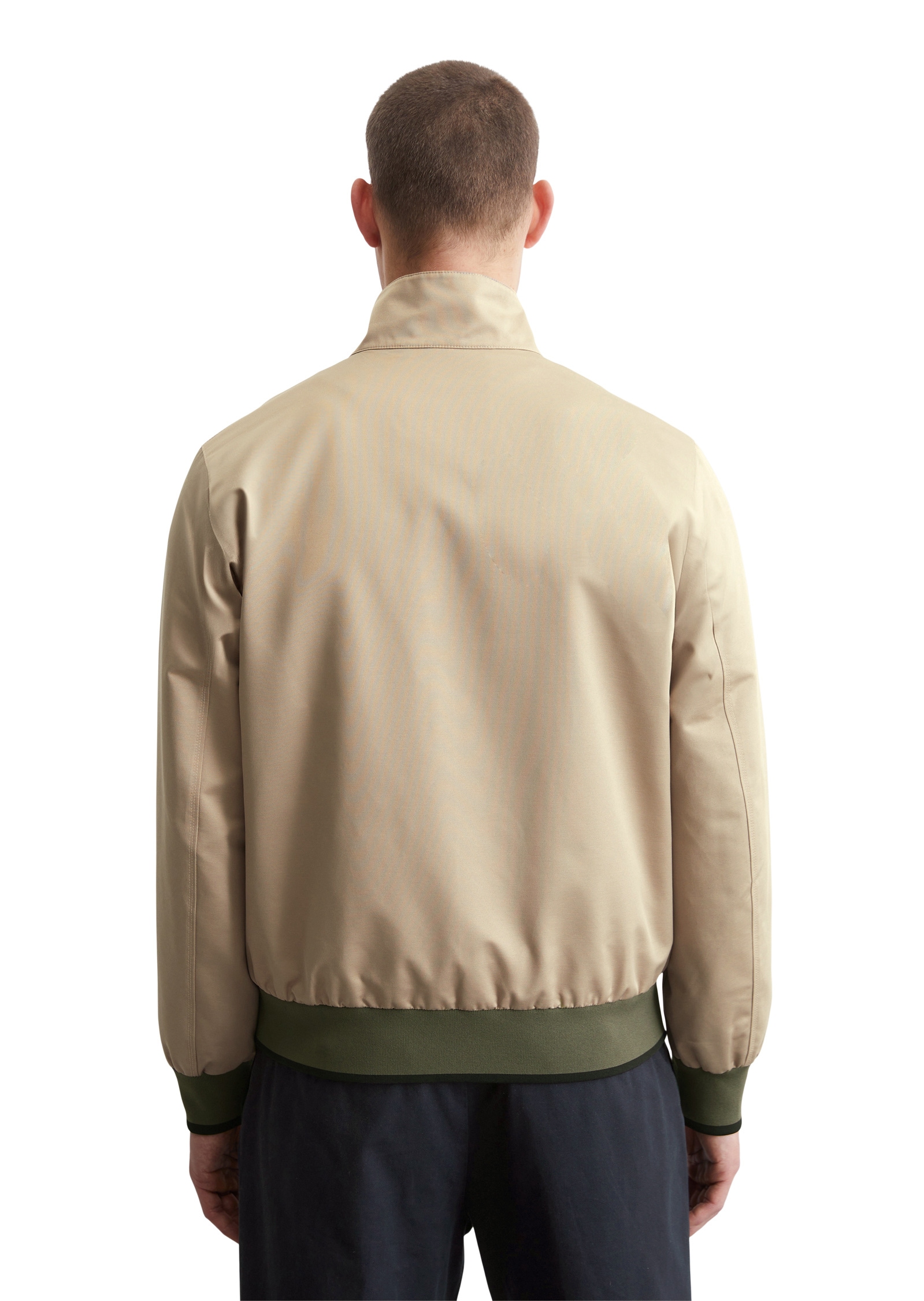 Marc O'Polo Outdoorjacke »aus wasserabweisendem Micro-Canvas«, ohne Kapuze