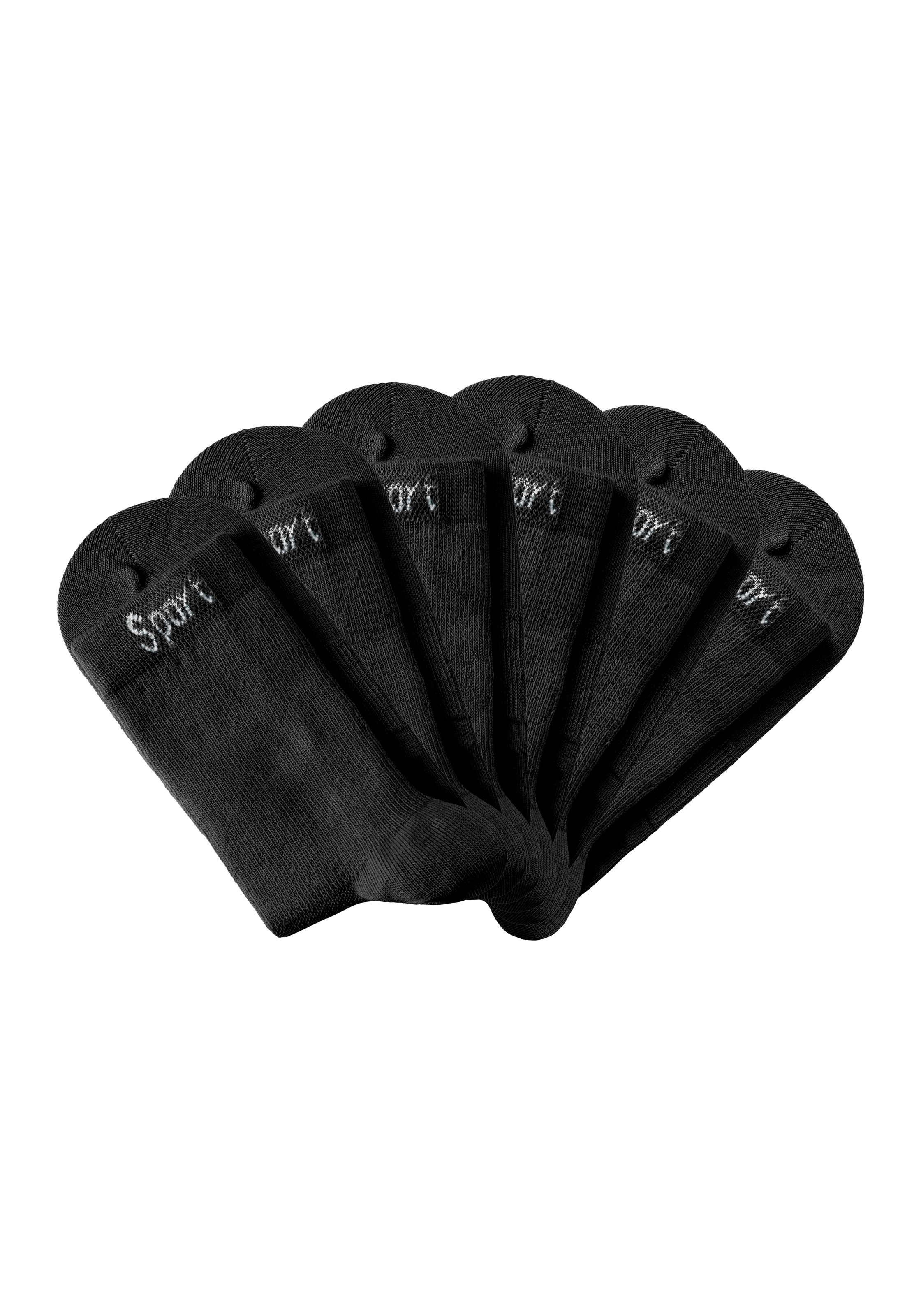 Bench. Sportsocken Packung, 6 Stk. tlg. mit antibakterieller Feuchtigkeitsr günstig online kaufen