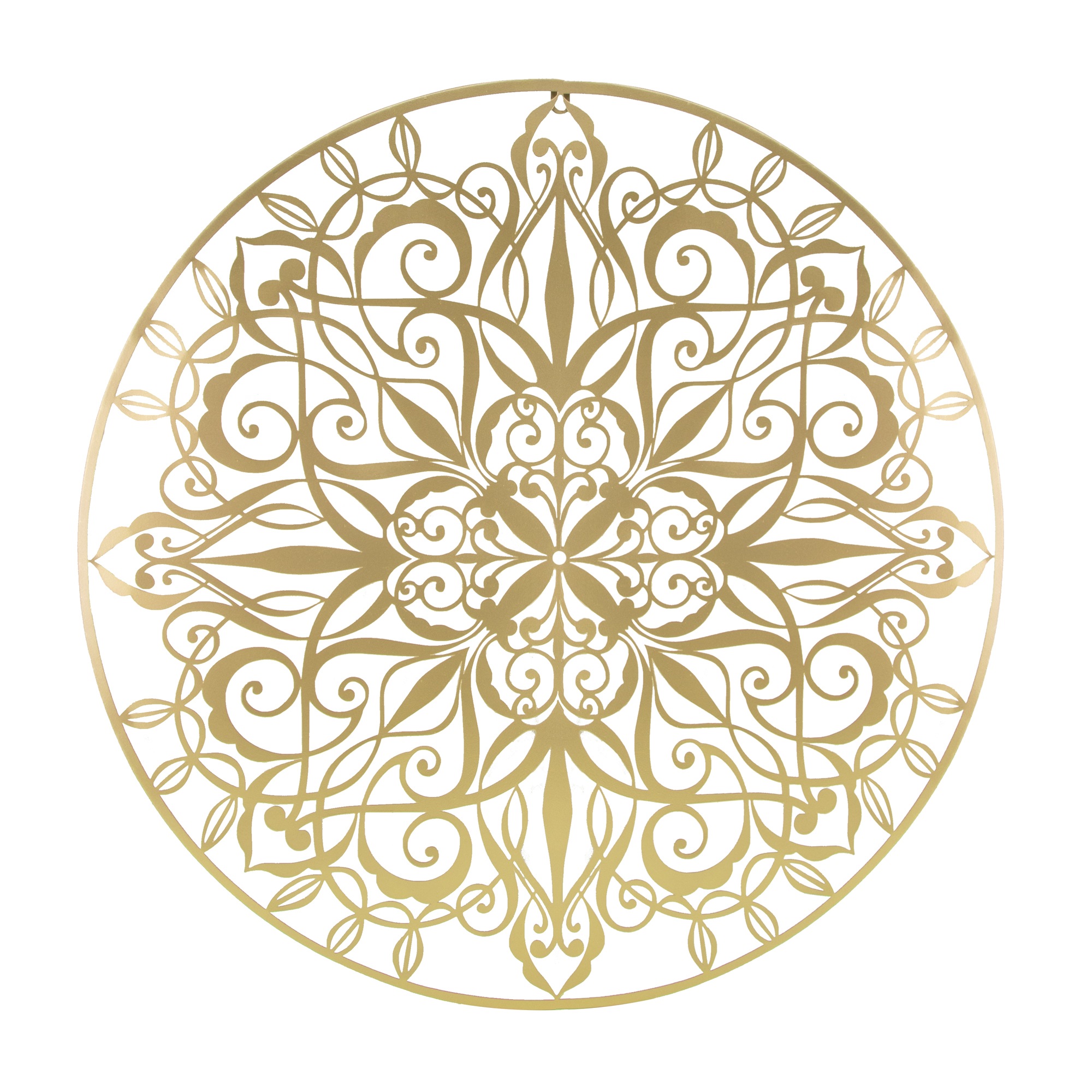 Art for the home Wandbild "Mandala Rund" 1 Stk. tlg. Luxus Metal Art Wandde günstig online kaufen