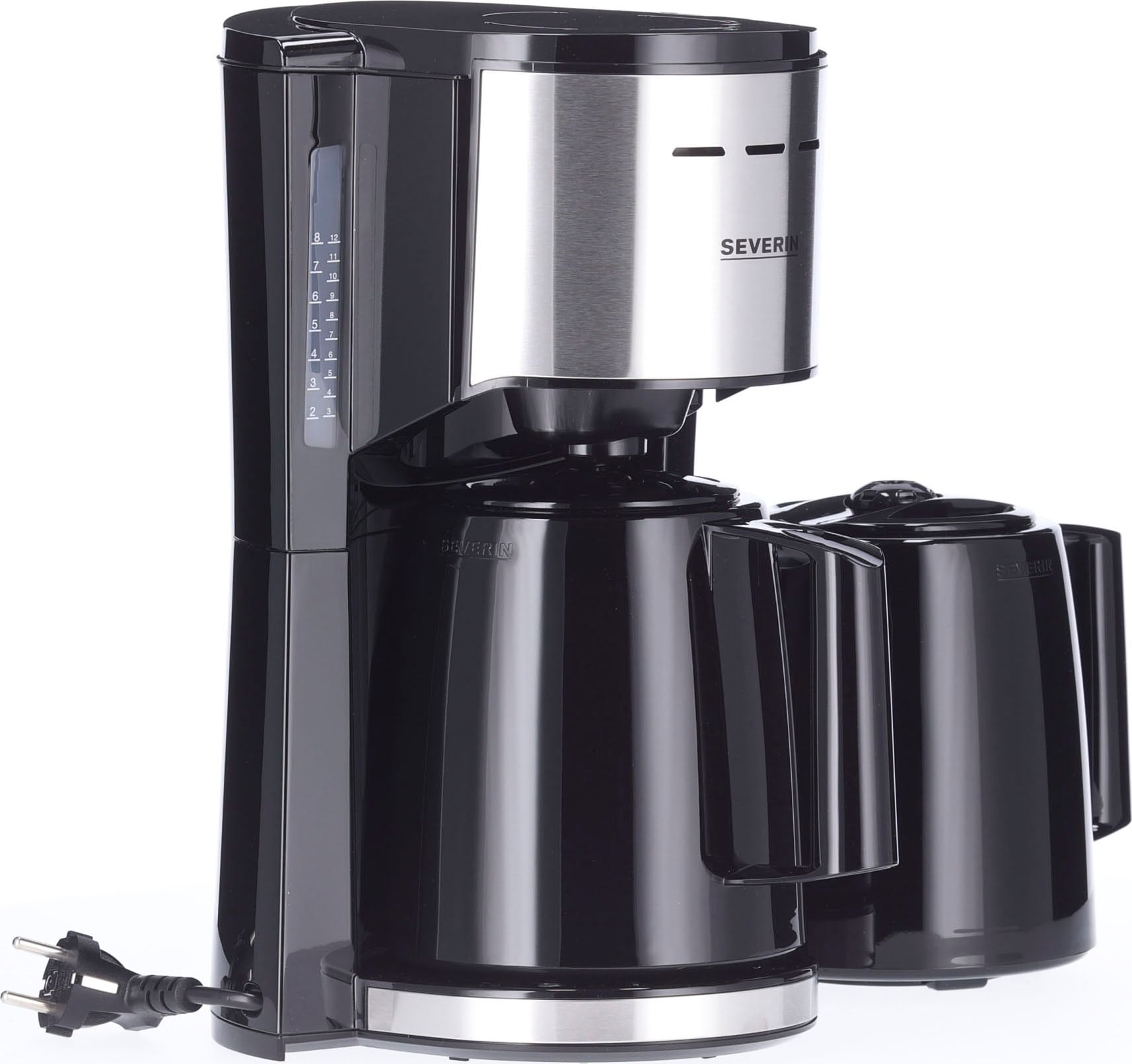 Severin Filterkaffeemaschine »KA 9308, mit 2 Thermokannen«, 1 l Kaffeekanne,  Papierfilter, 1x4 kaufen | BAUR
