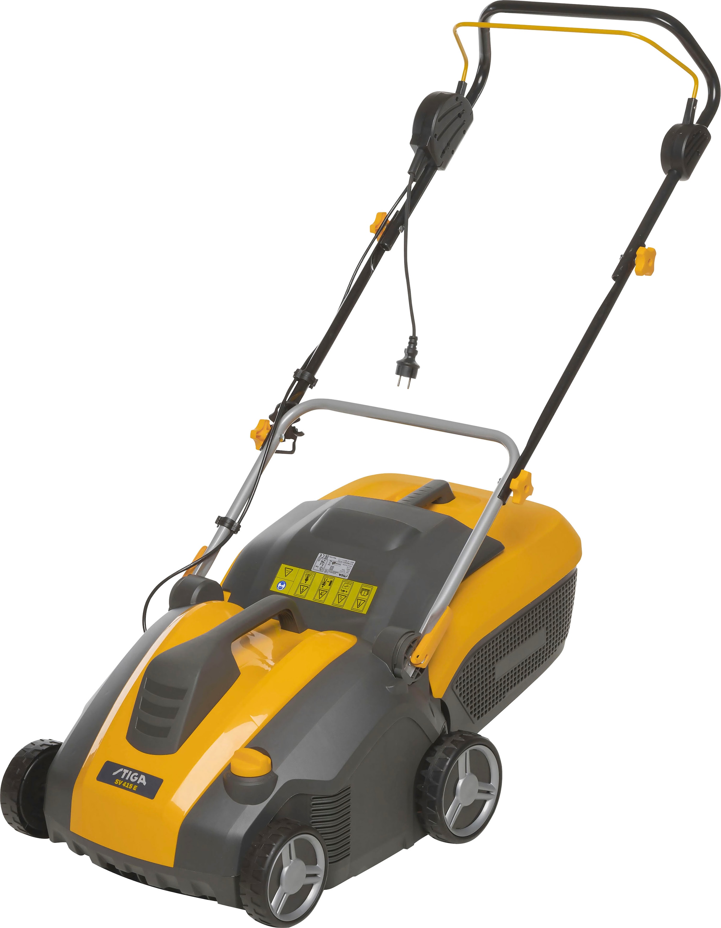 STIGA GARDEN Elektro-Vertikutierer »SV 415 E«, 2-in-1: Vertikutierer und Rasenlüfter