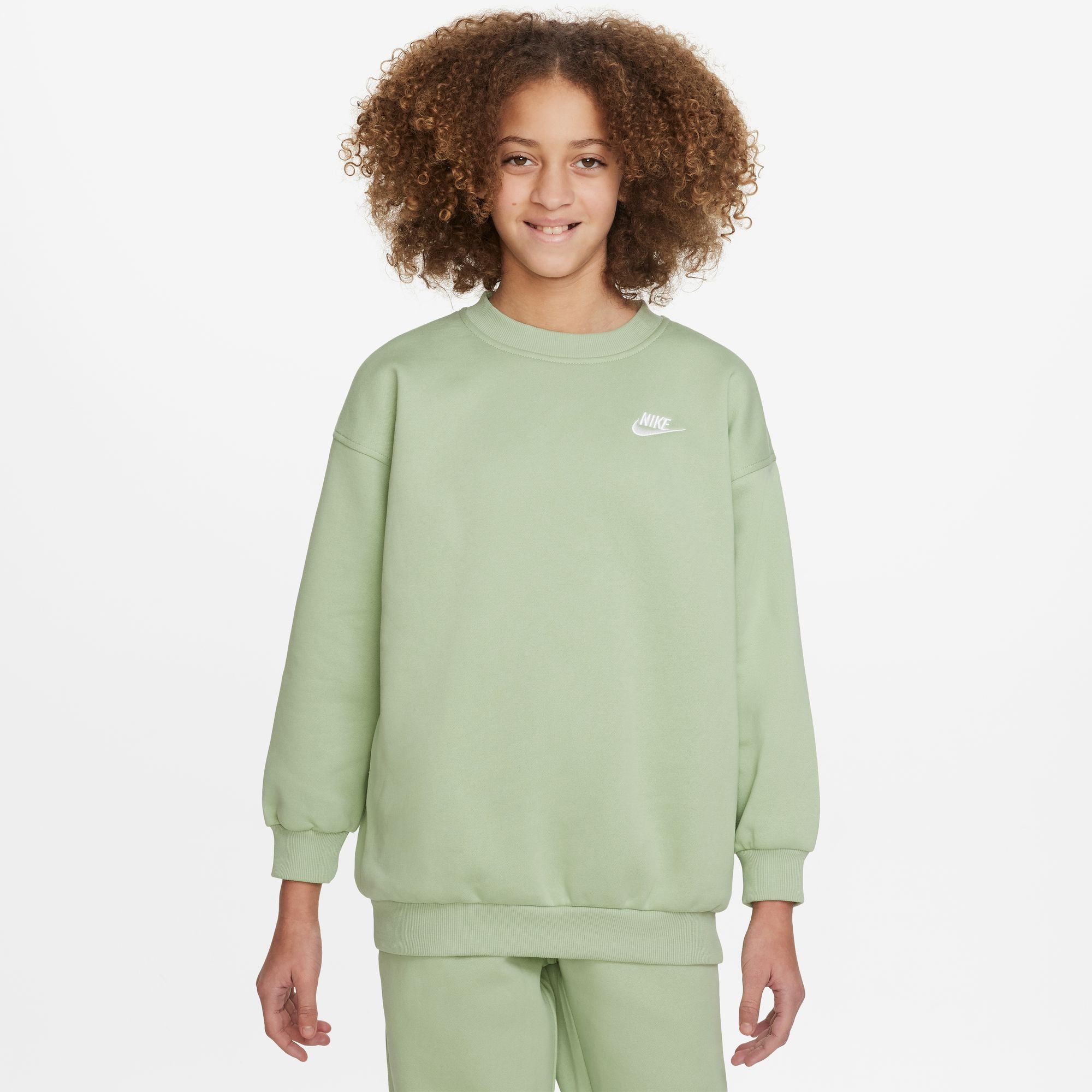 Nike Sportswear Sweatshirt CLUB FLEECE BIG KIDS GIRLS OVERSIZED SWEATSHIRT