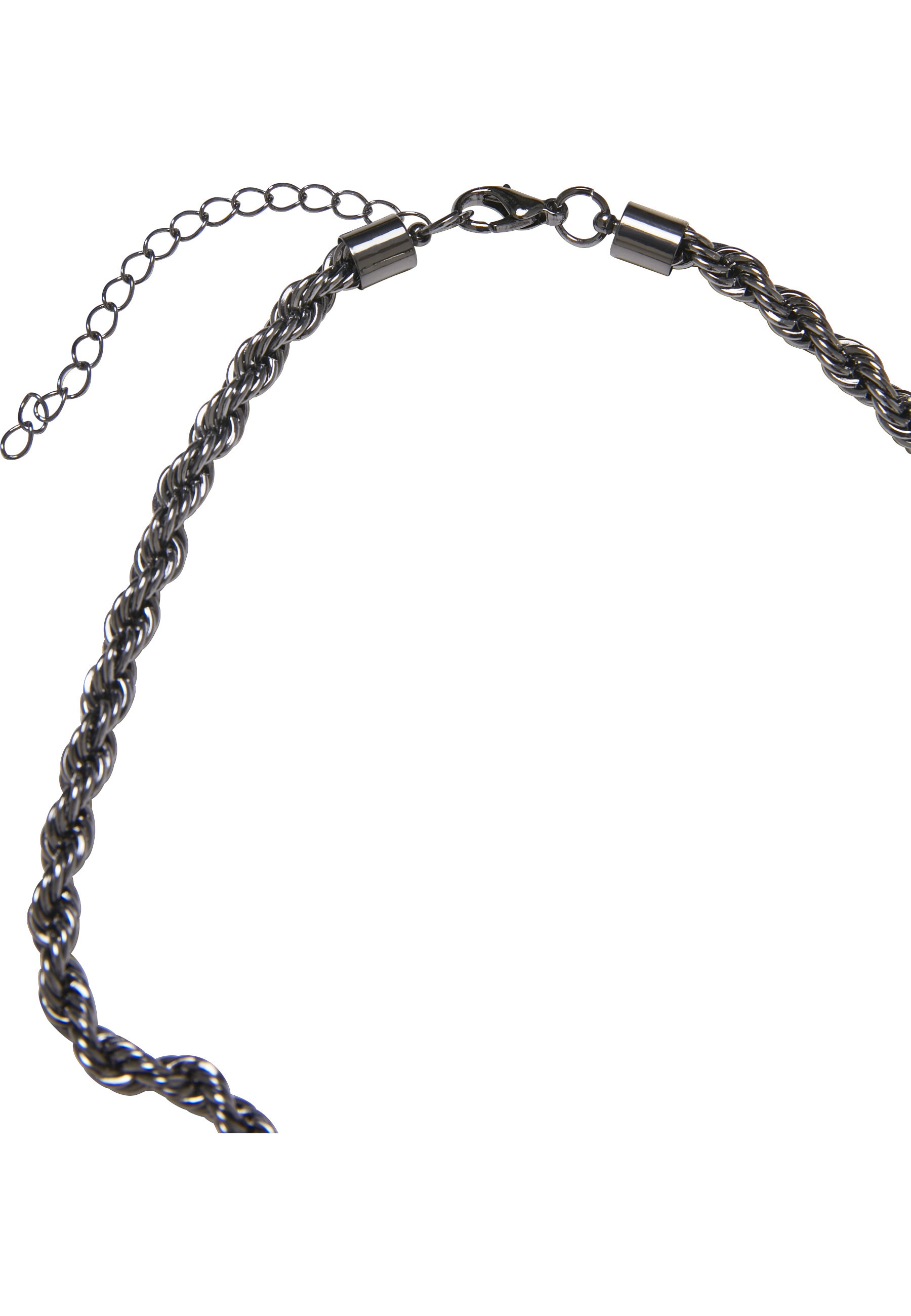 URBAN CLASSICS Edelstahlkette »Urban Classics Damen Charon Intertwine Necklace And Bracelet Set«