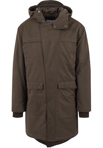 Wintermantel »Urban Classics Herren Cotton Peached Canvas Parka«