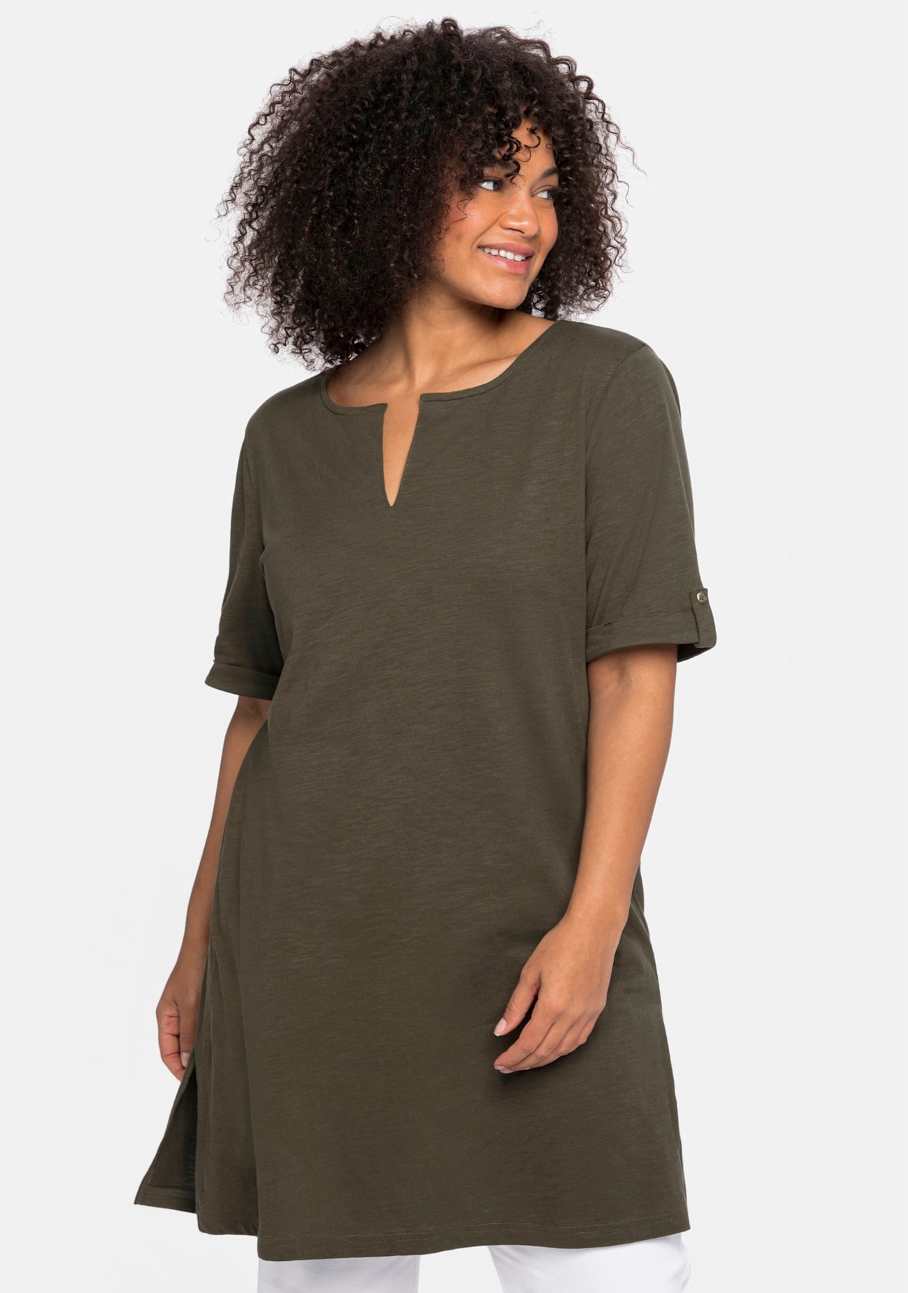Sheego Longshirt »Longshirt«, (1 tlg.)