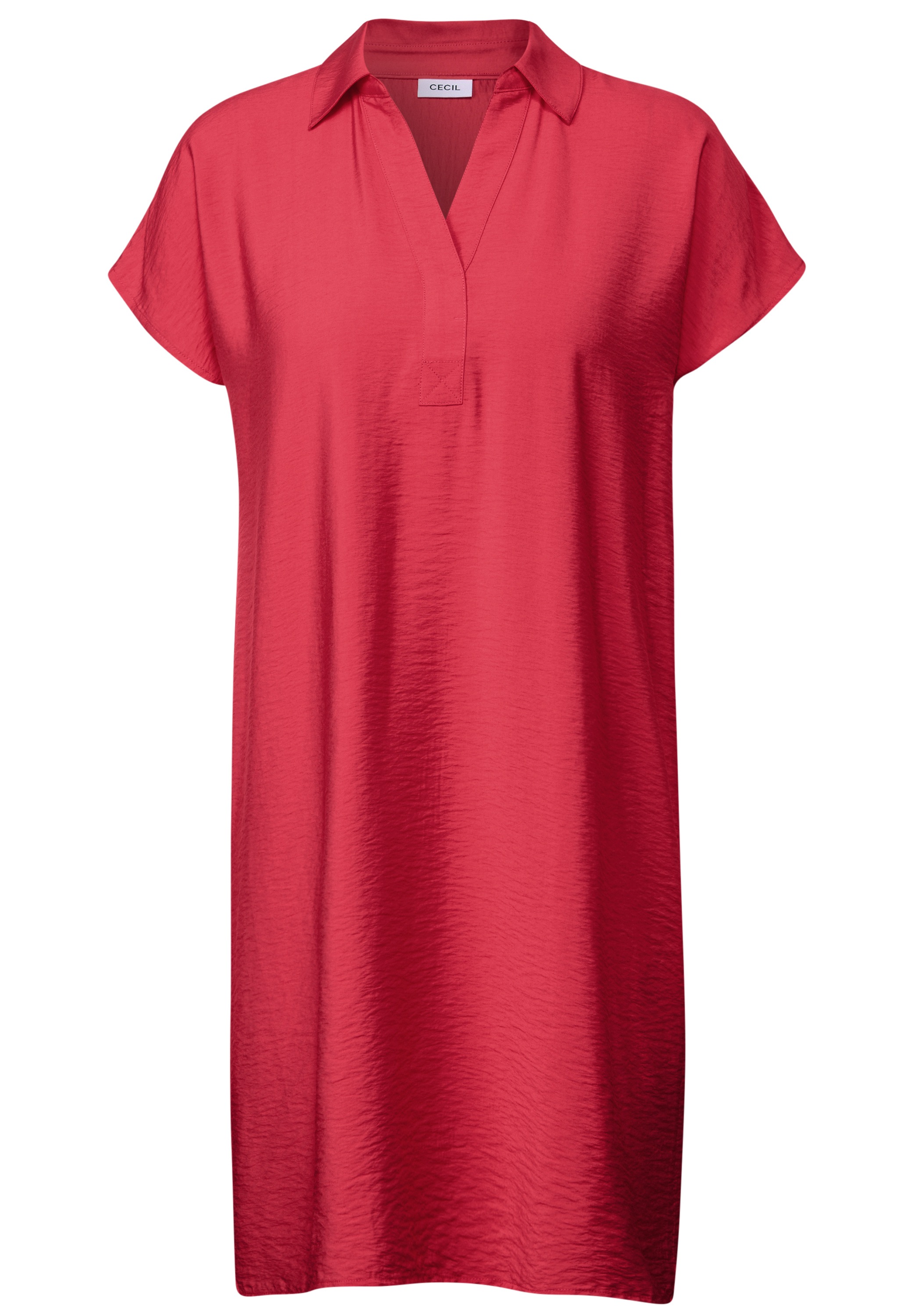 Thumbnail - Cecil Hemdblusenkleid Ohne Taschen Sommerkleid in feiner Struktur-Qualität