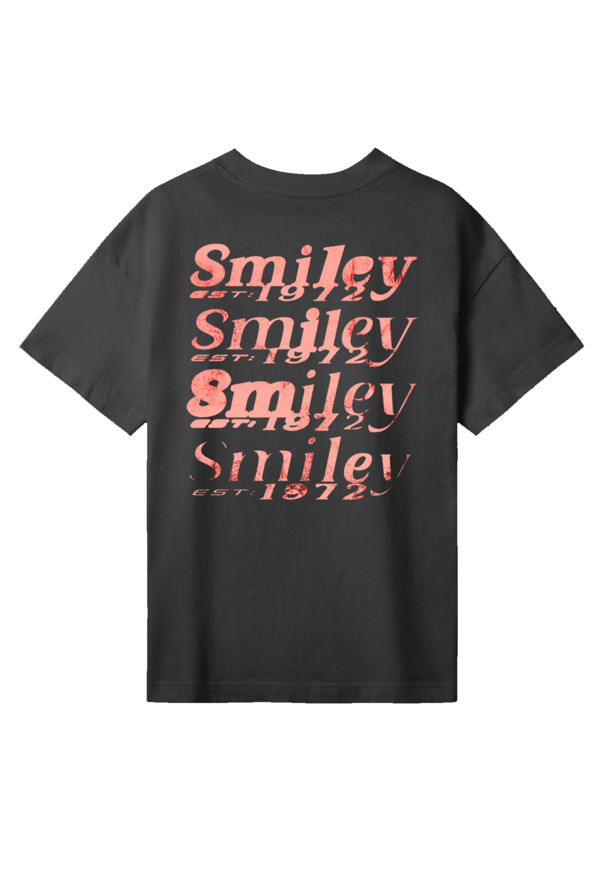 F4NT4STIC T-Shirt »Smiley Originals Rave Streetwear Orange« Premium Qualität