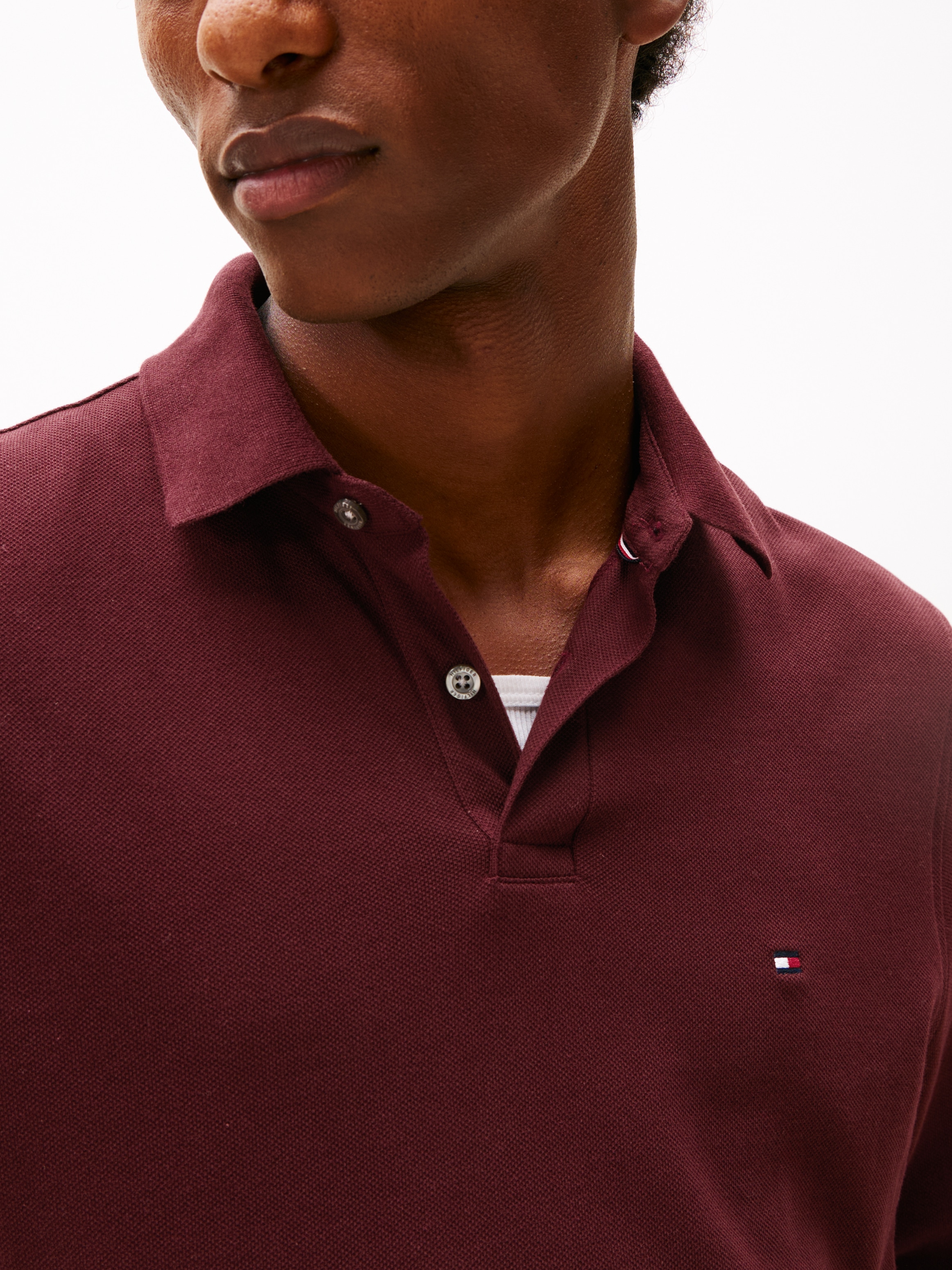 Tommy Hilfiger Langarm-Poloshirt »1985 REGULAR LS POLO«