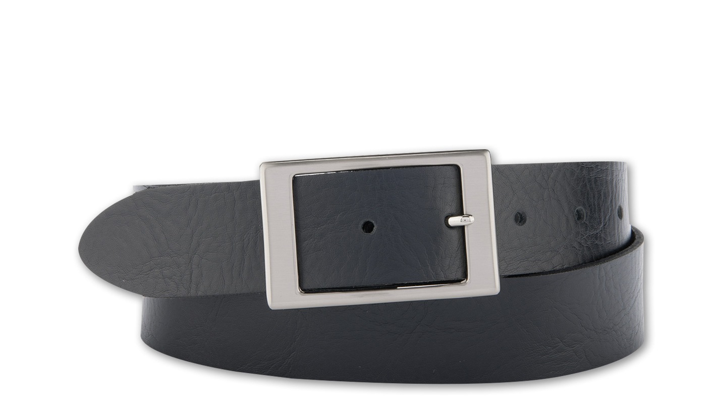 BERND GÖTZ Ledergürtel "Ledergürtel mit eleganter Rechteckschließe" günstig online kaufen