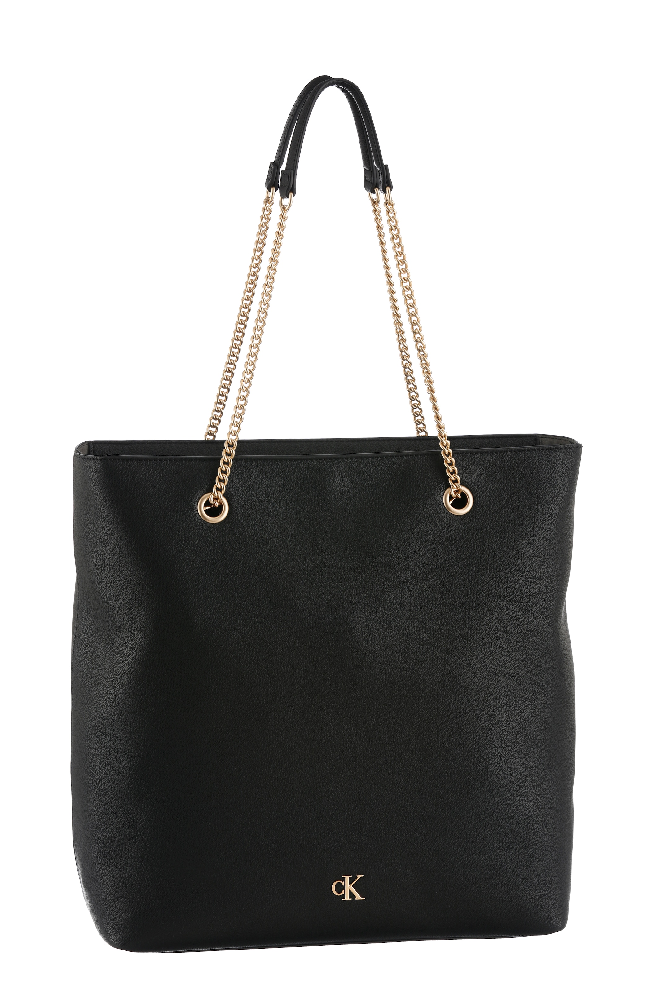 Calvin Klein Jeans Henkeltasche "MINIMAL MONOGRAM CHAIN TOTE", Shopper, gro günstig online kaufen