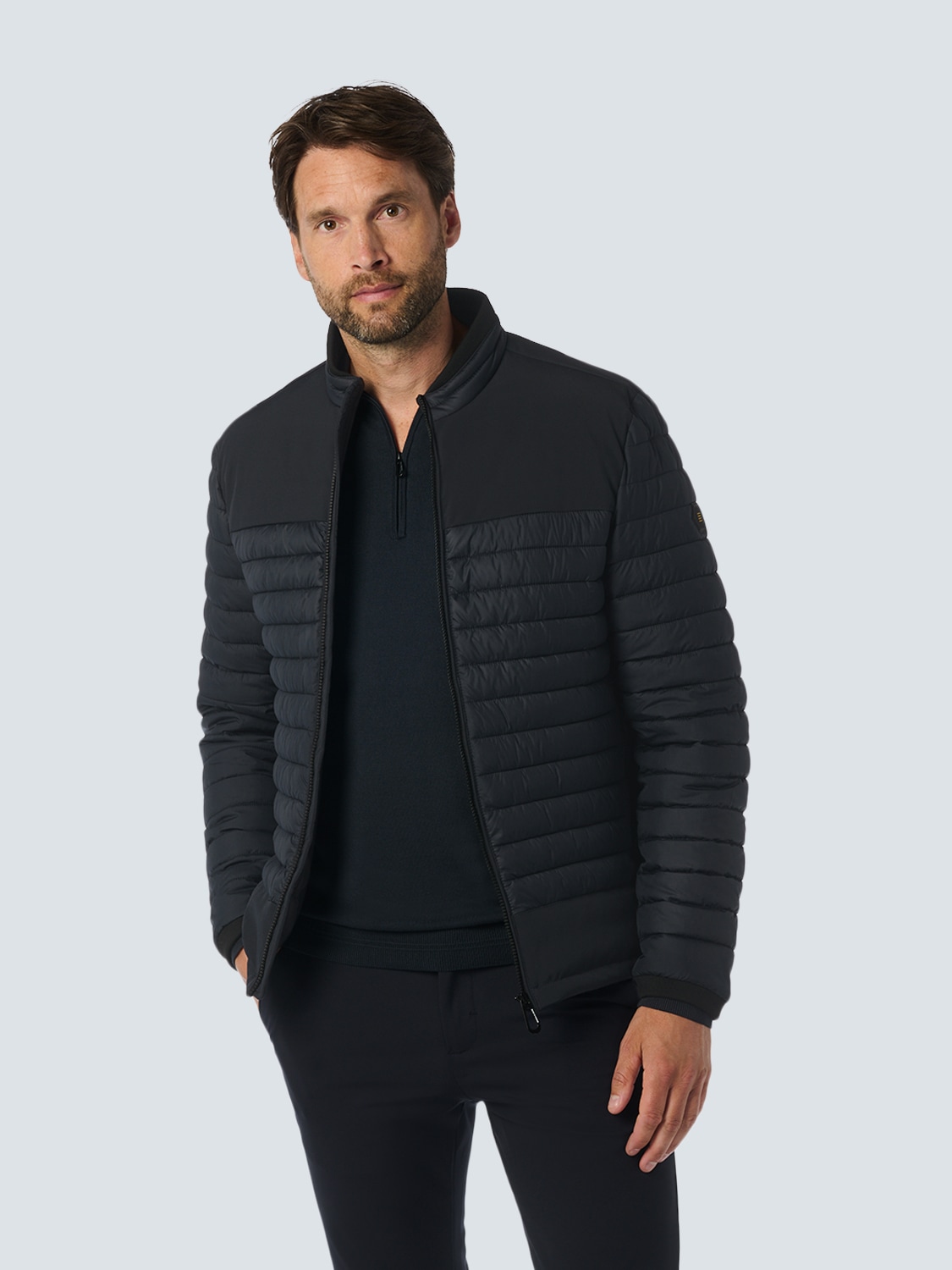 NO EXCESS Leichtdaunenjacke "No Excess Leichte Steppjacke mit matter Oberfl günstig online kaufen