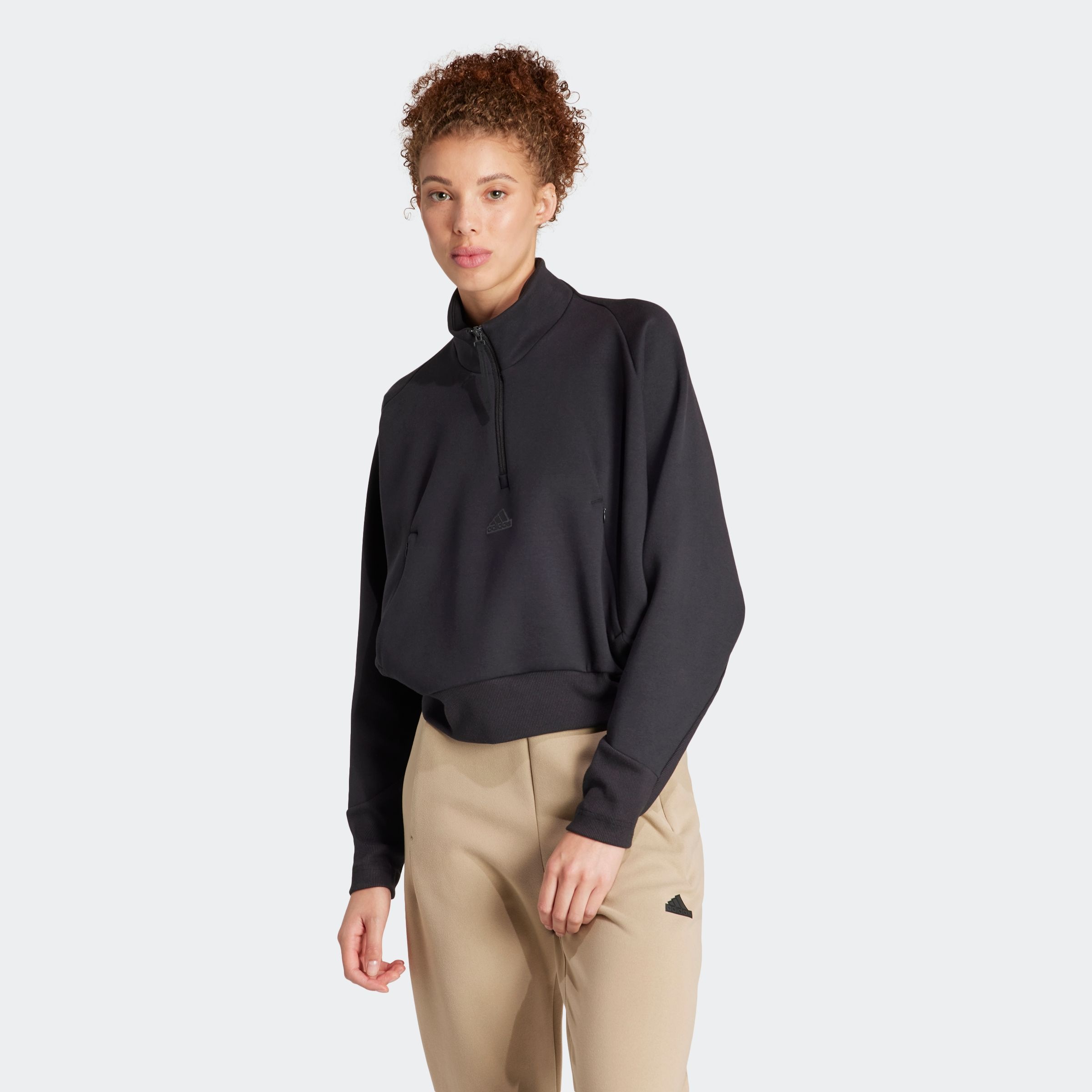 adidas Sportswear Sweatjacke "W Z.N.E. QZ" 1 Stk. tlg. günstig online kaufen