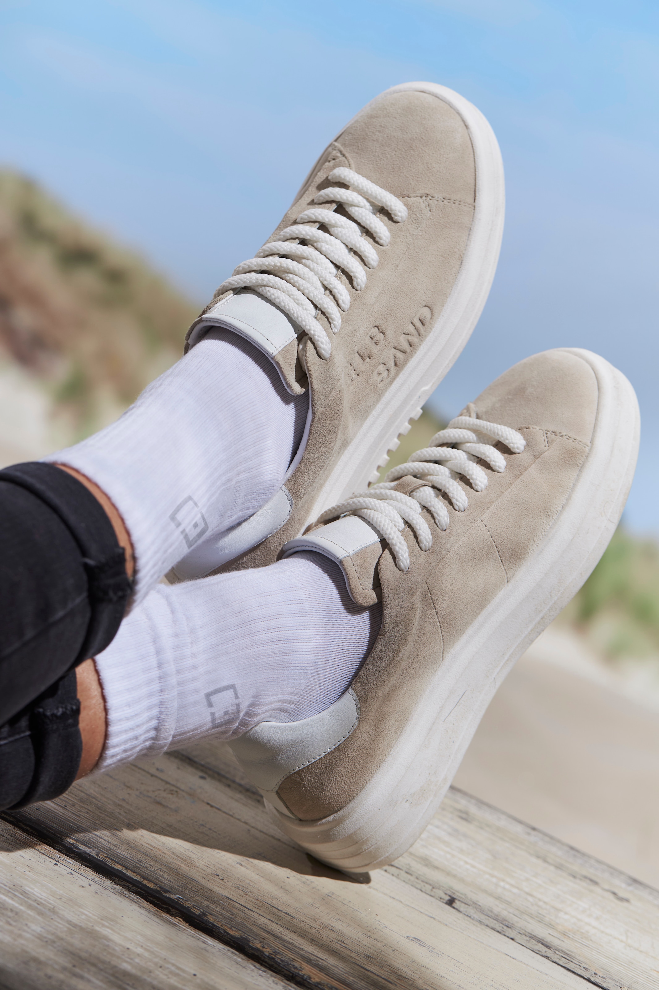 Elbsand Socken Packung, 3 Stk. tlg. mit Frottee und eingestricktem Markenlogo