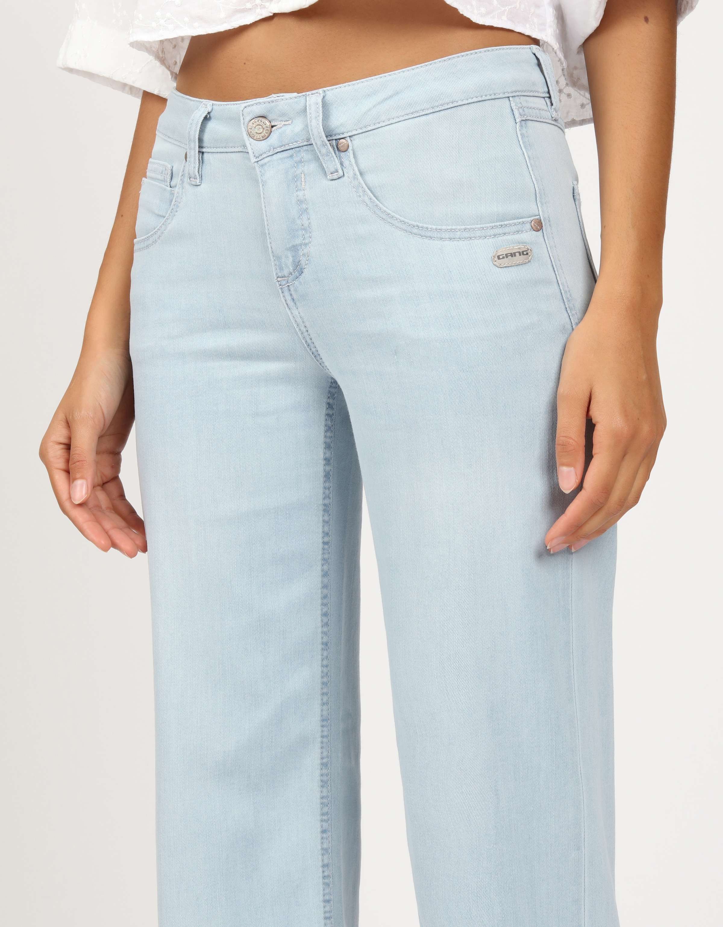GANG Straight-Jeans »94RIVER«, mit zusätzlicher kleiner Gesäßtasche