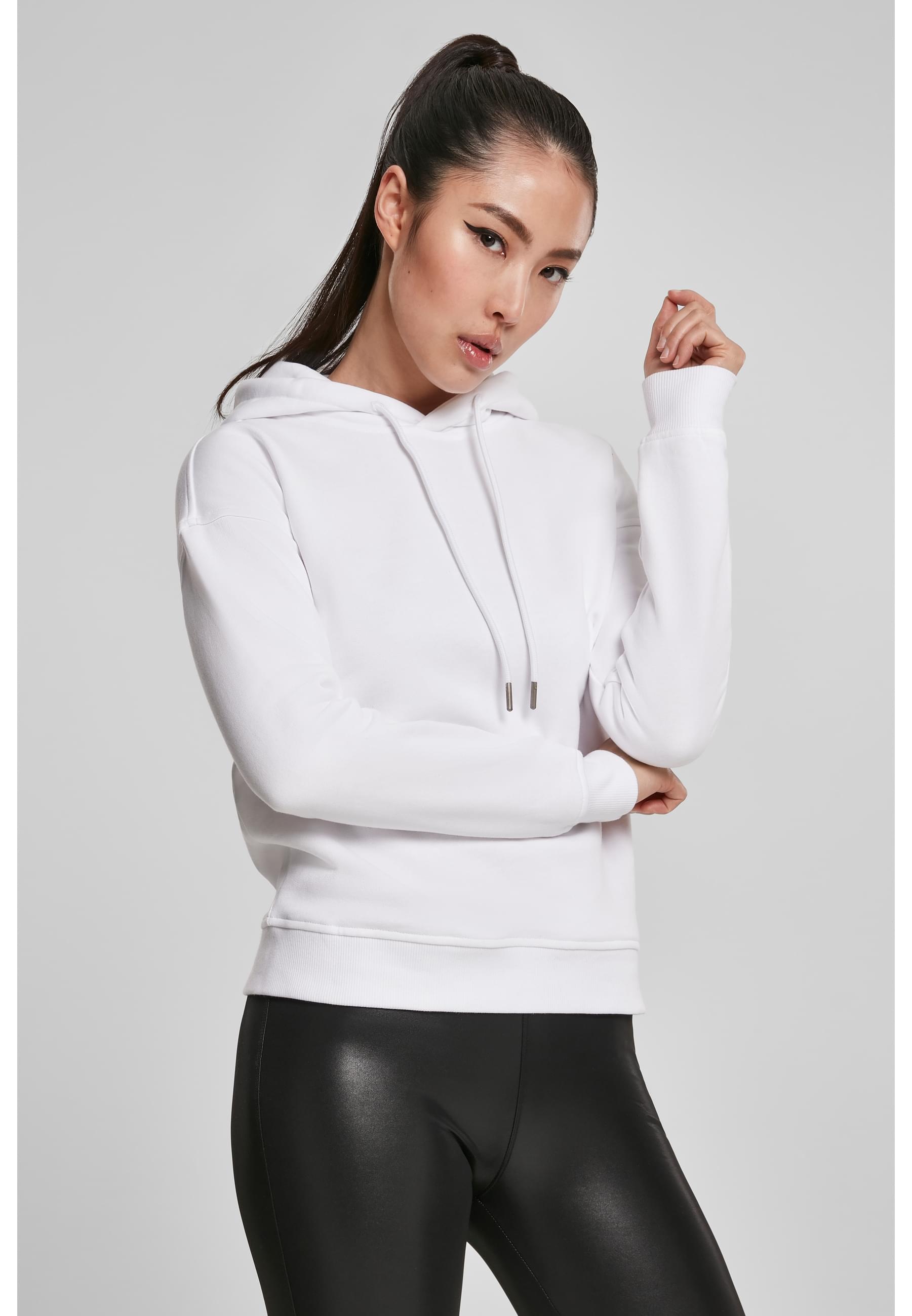 URBAN CLASSICS Kapuzenpullover »Urban Classics Damen Ladies Organic Hoody«, (1 tlg.)