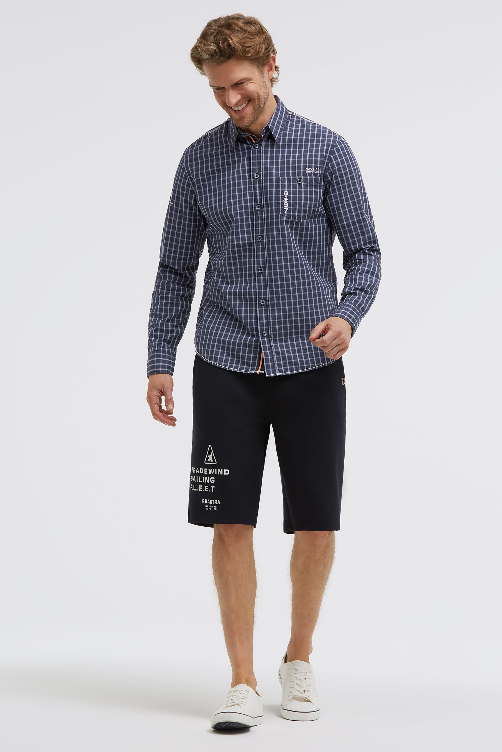 Gaastra Langarmhemd mit Brusttasche