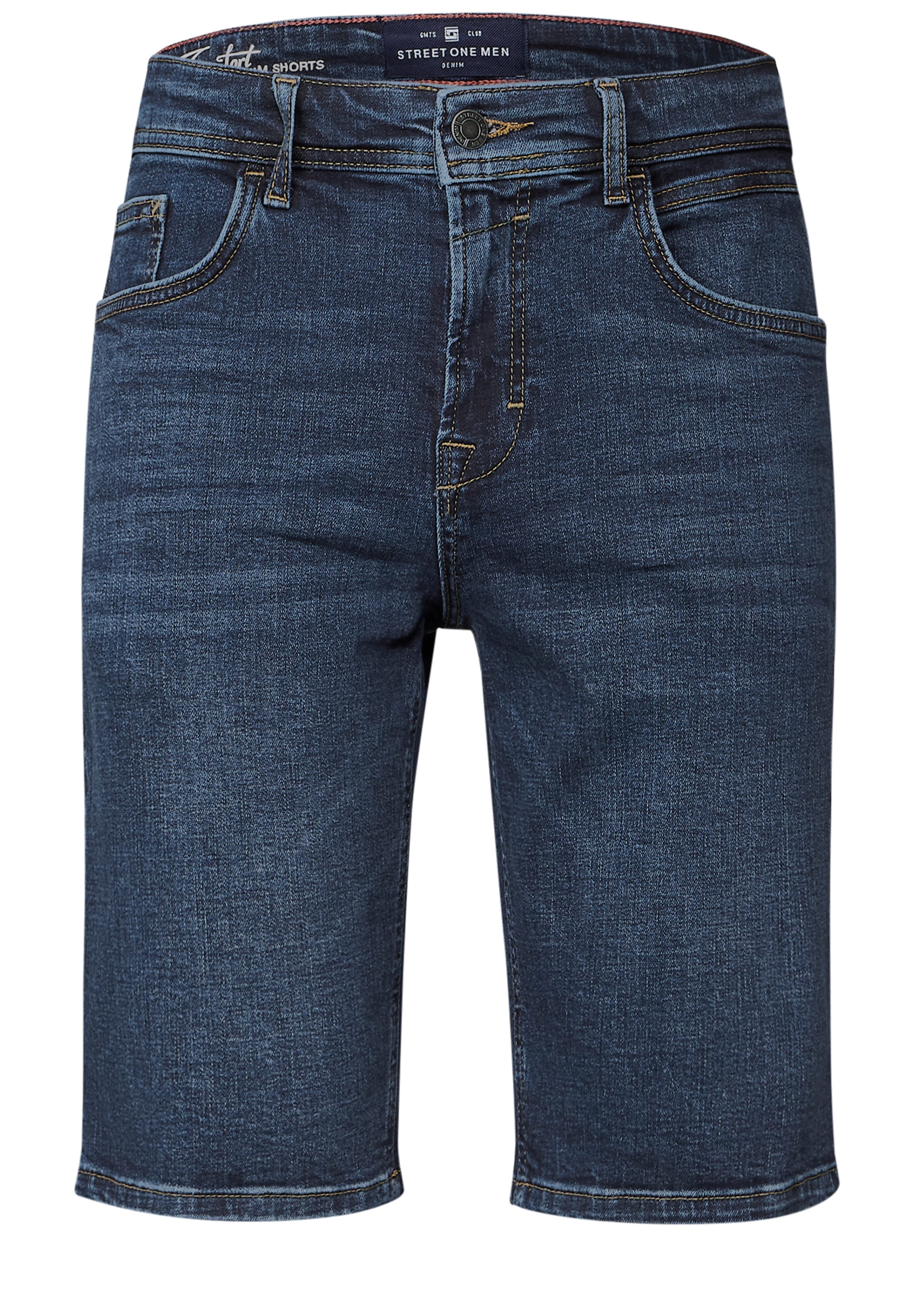 STREET ONE MEN Bermudas, aus Baumwolle mit Stretchanteil