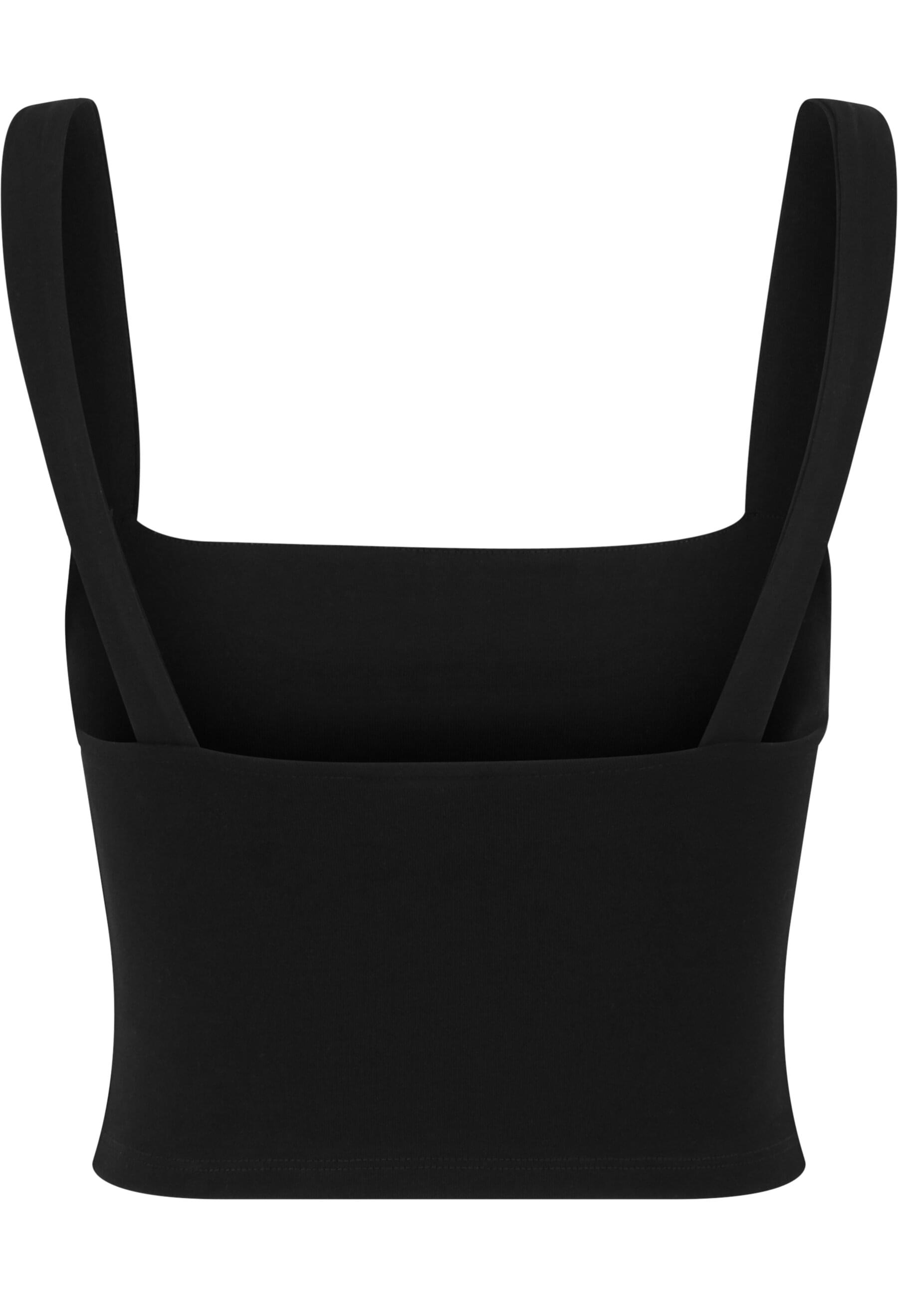 URBAN CLASSICS T-Shirt »Urban Classics Damen Ladies Cropped Top 2-Pack«, (1 tlg.)